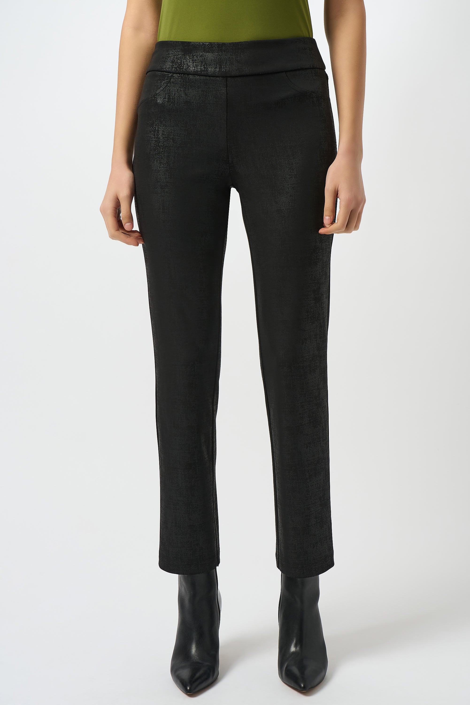 JOSEPH RIBKOFF BLACK PANT 253000-11 225