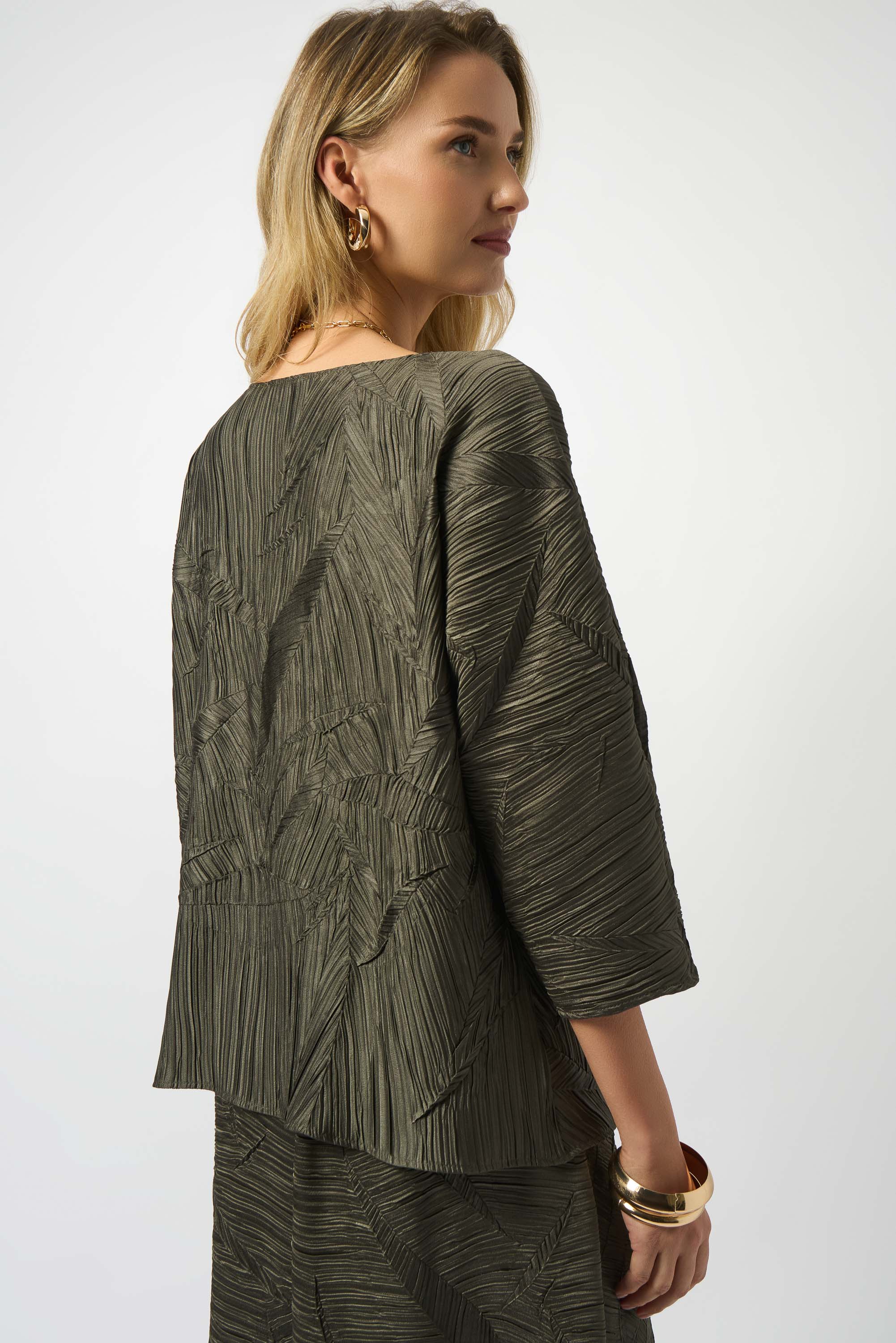 JOSEPH RIBKOFF KHAKI TOP 253002 225