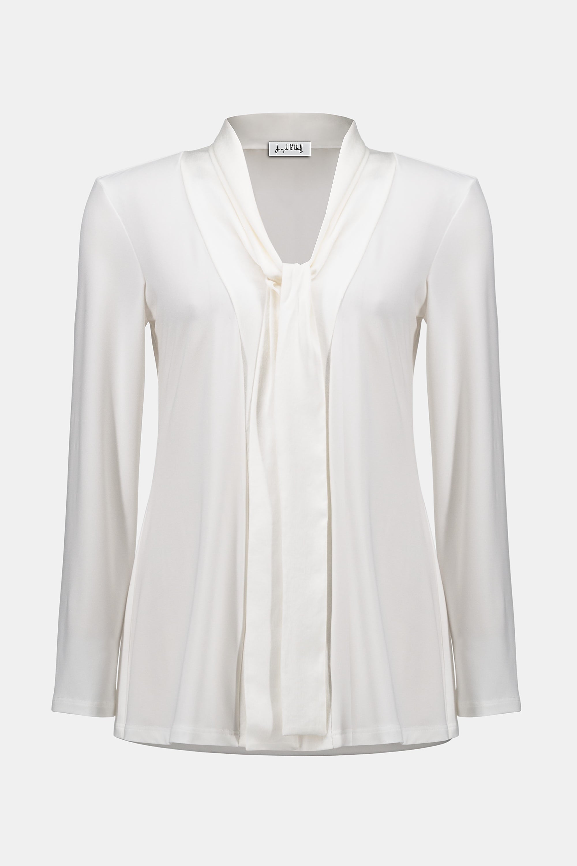 JOSEPH RIBKOFF WHITE LOOSE FIT BLOUSE 253003 225