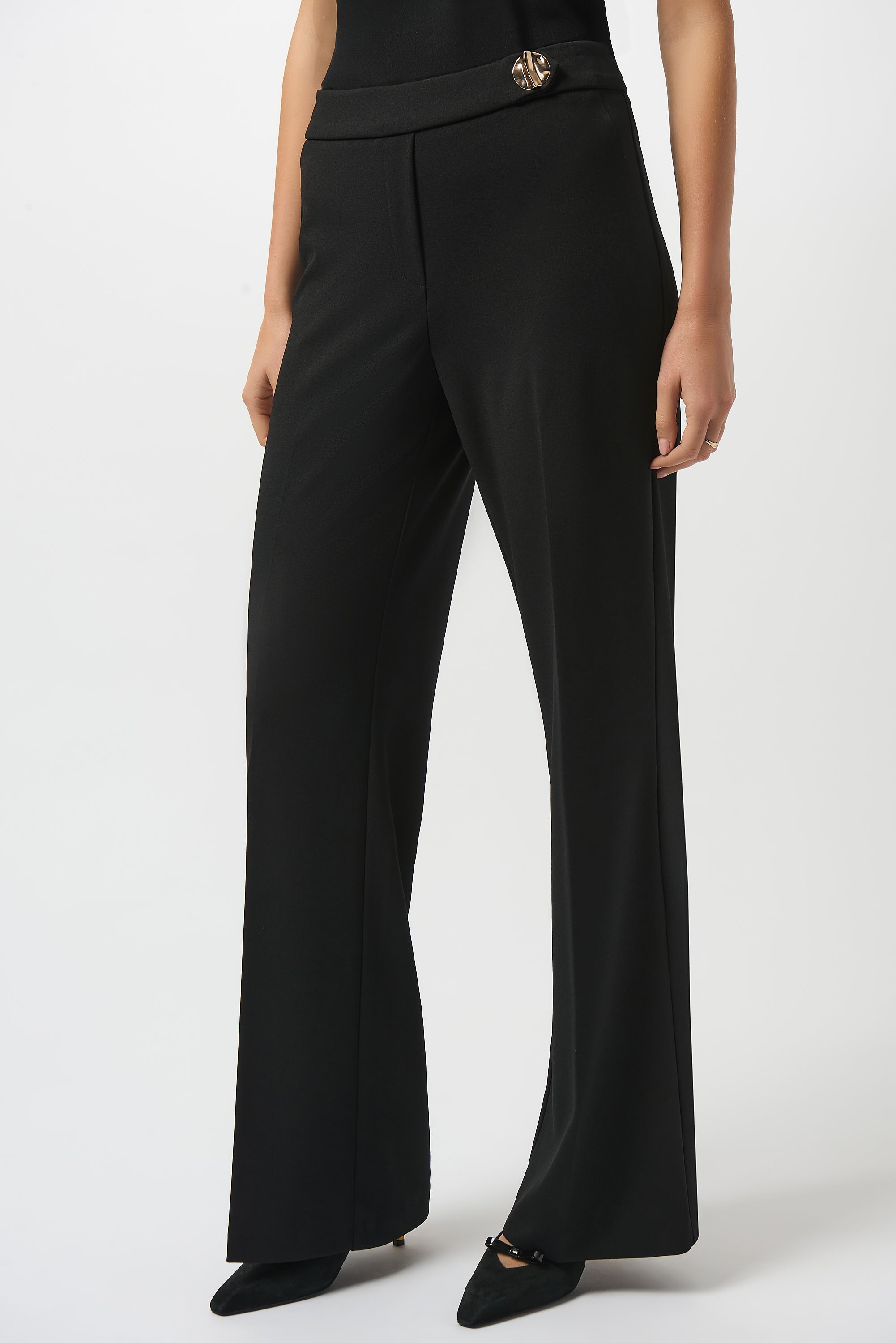 JOSEPH RIBKOFF BLACK PANTS 253073 225
