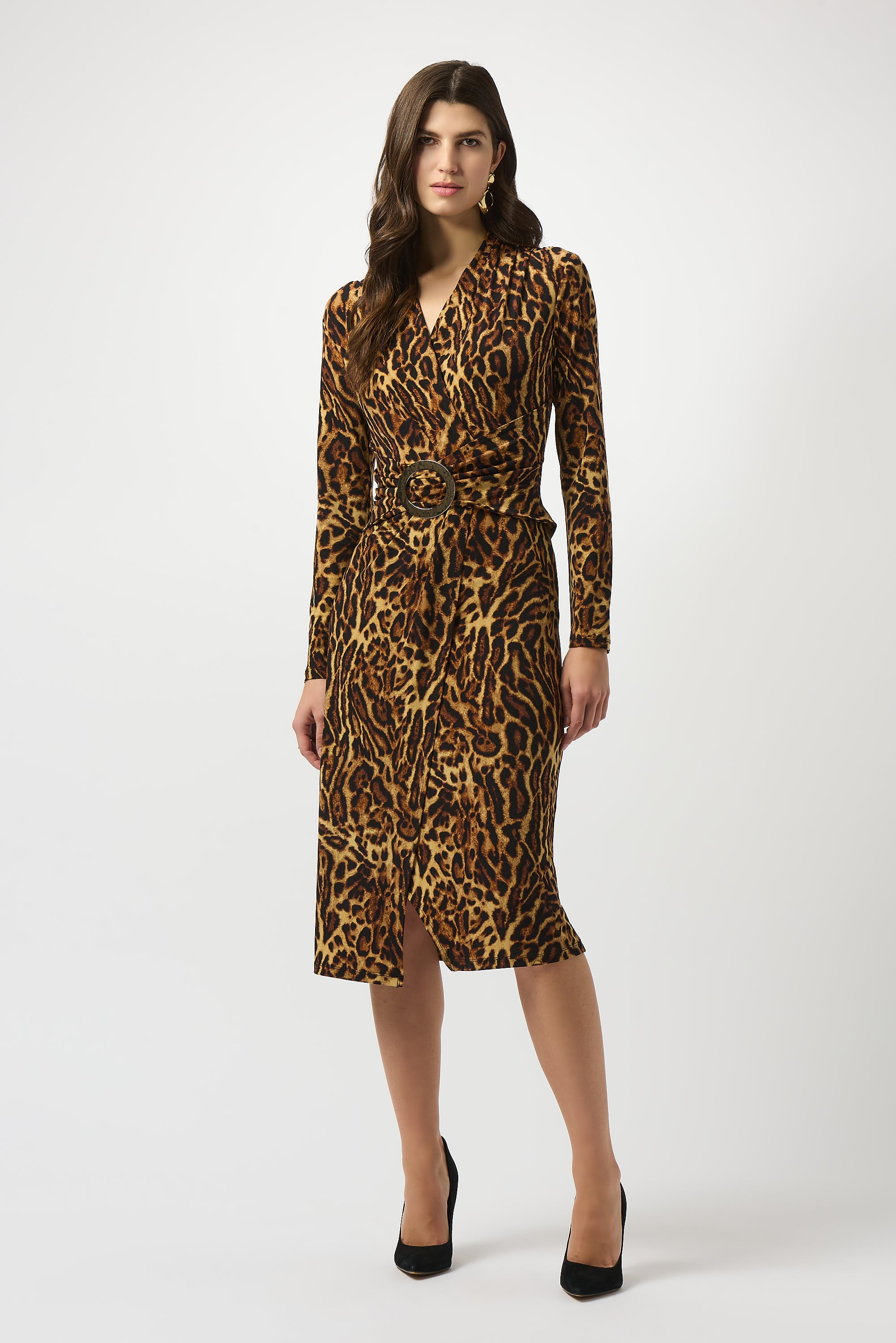 JOSEPH RIBKOFF ANIMAL PRINT DRESS 253091 225