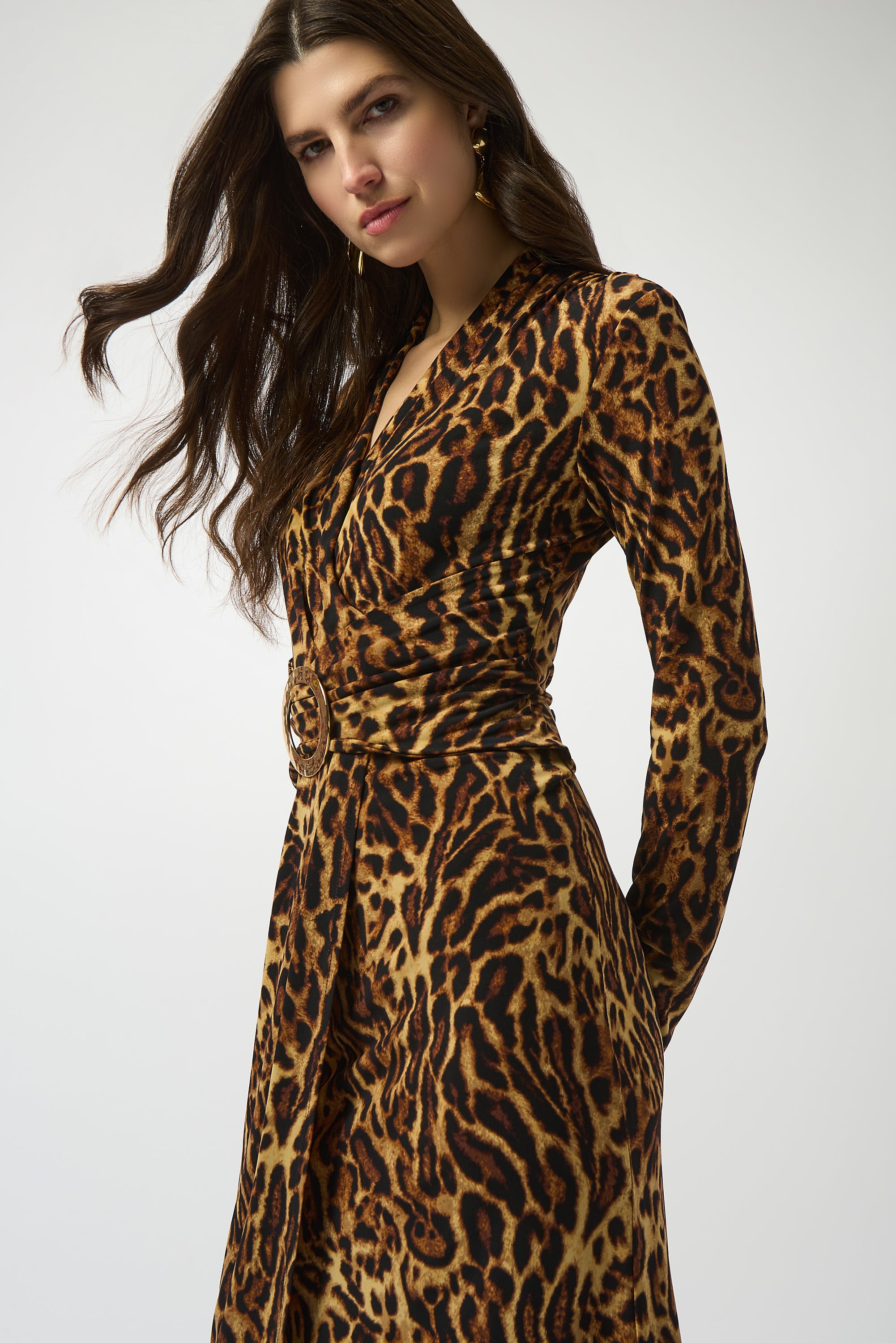 JOSEPH RIBKOFF ANIMAL PRINT DRESS 253091 225
