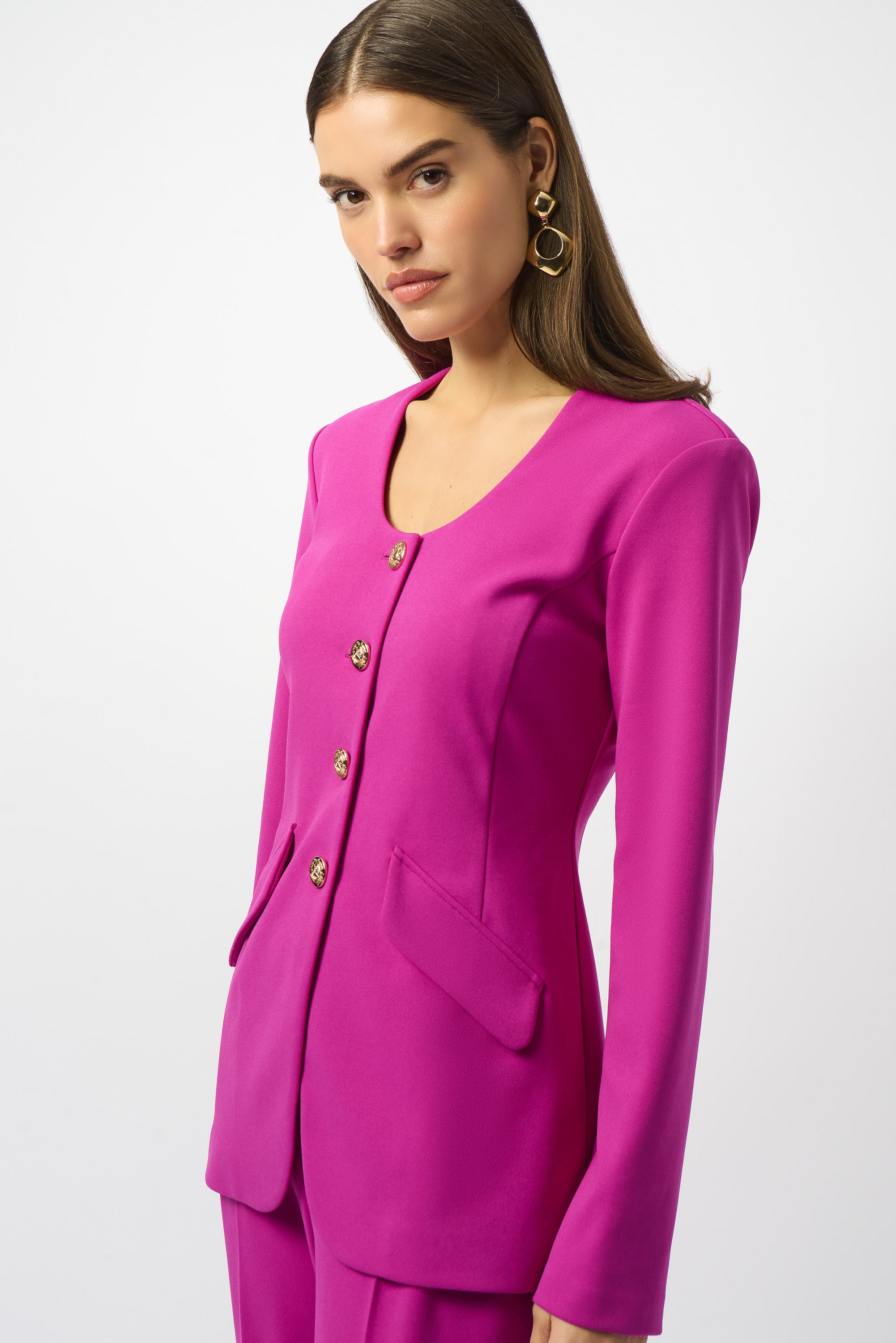 JOSEPH RIBKOFF PINK JACKET 253208 225