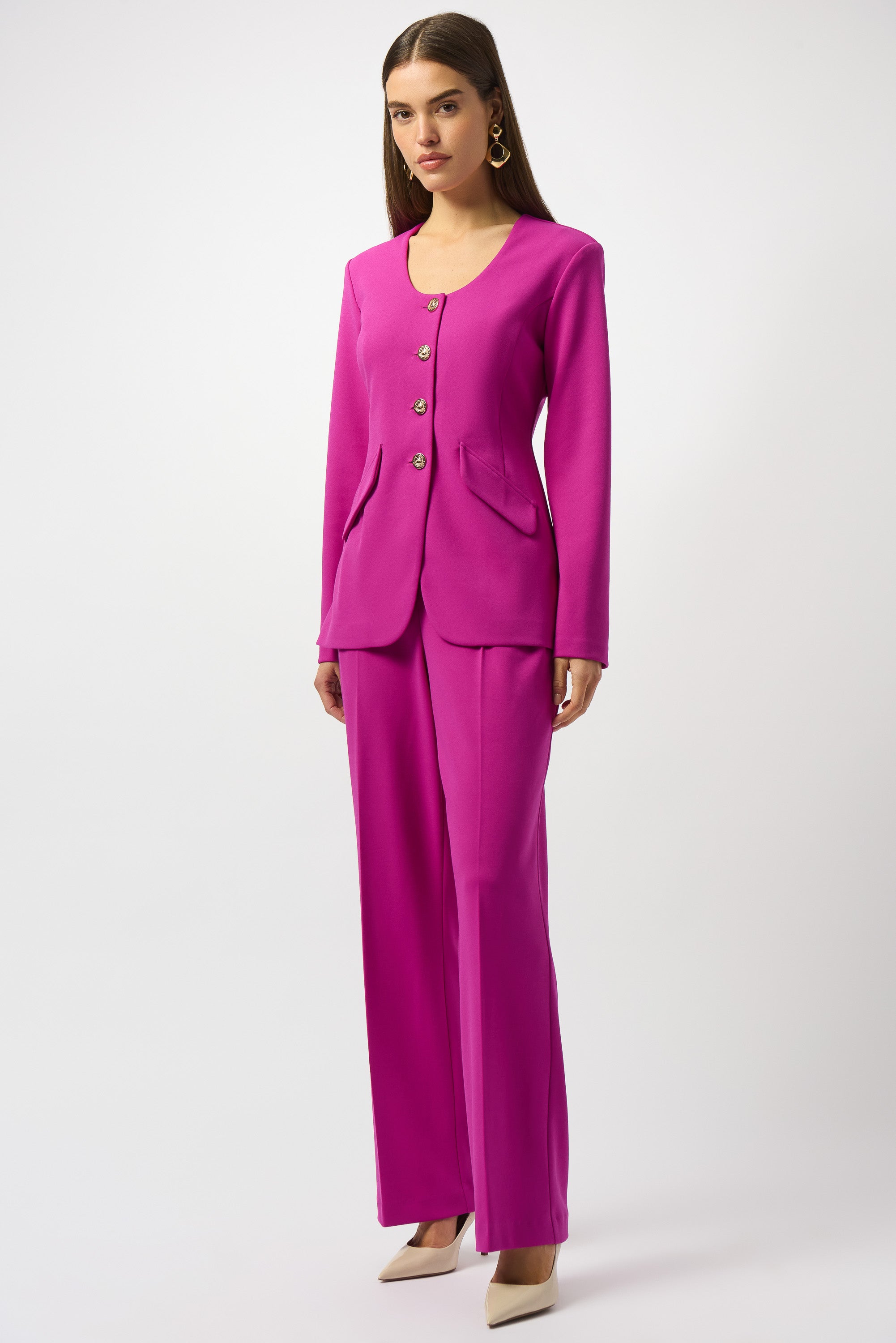 JOSEPH RIBKOFF PINK PANT 253296 225