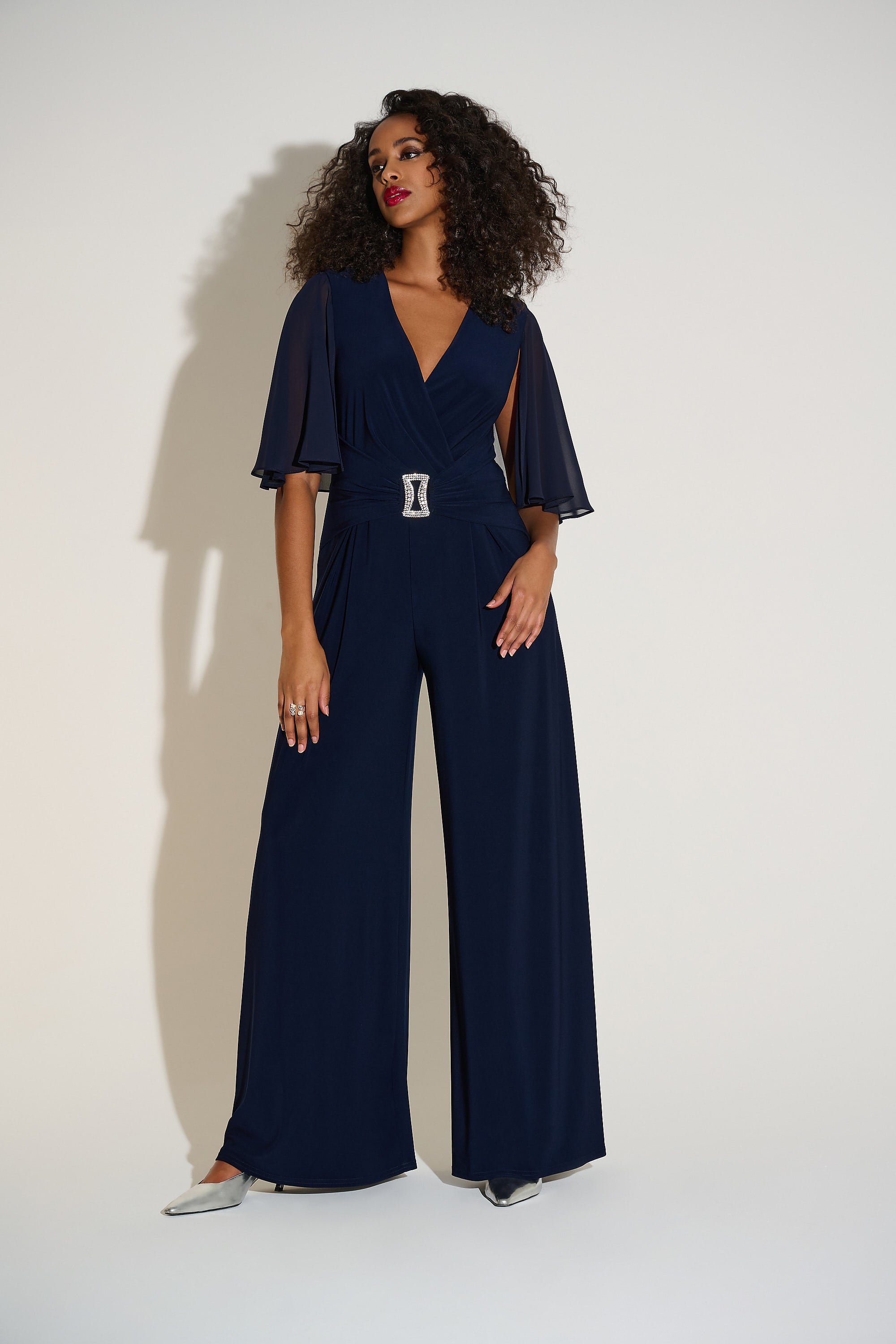 JOSEPH RIBKOFF MIDNIGHT BLUE JUMPSUIT 253723-2166 225