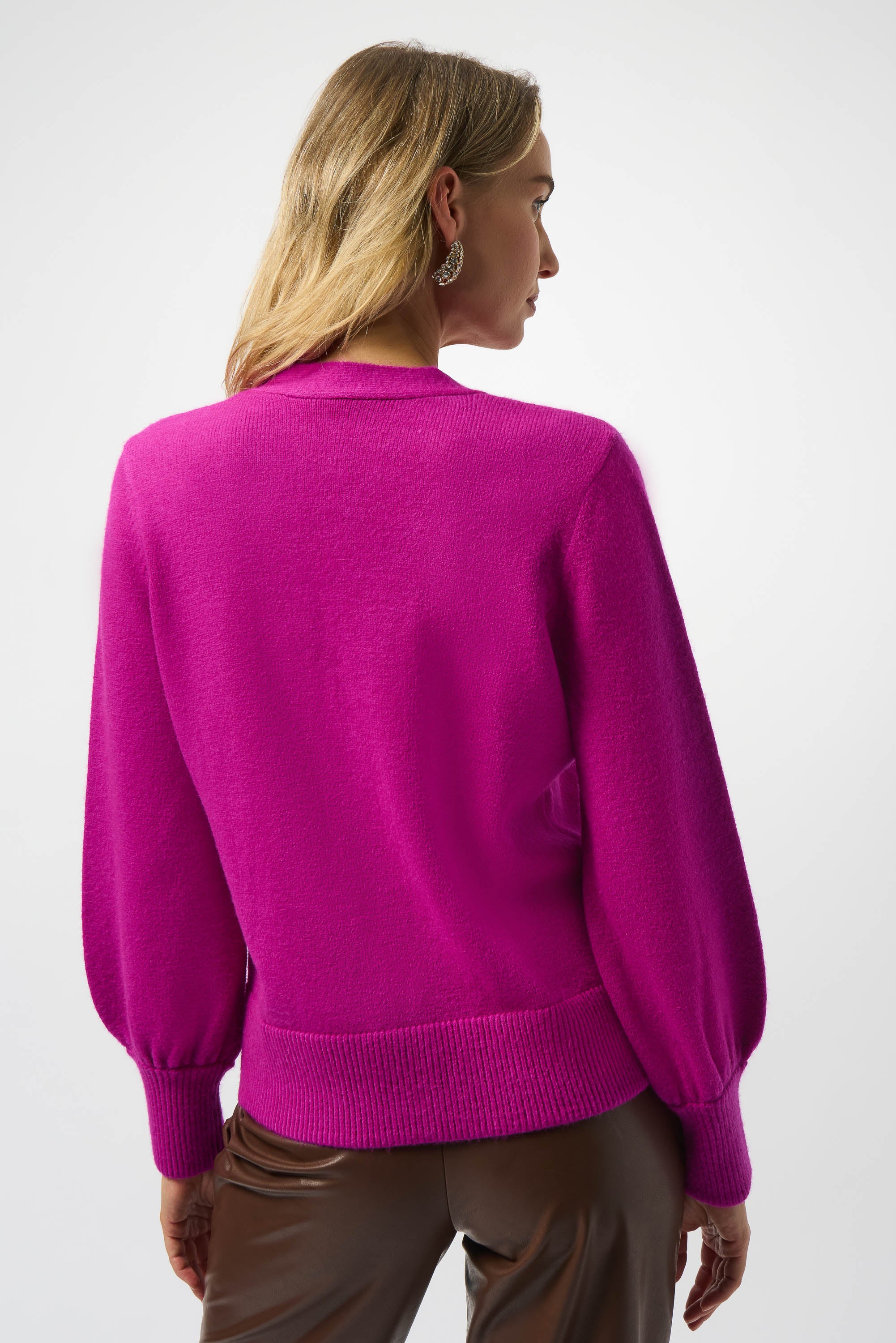 JOSEPH RIBKOFF PINK CARDIGAN  253906-4432 225