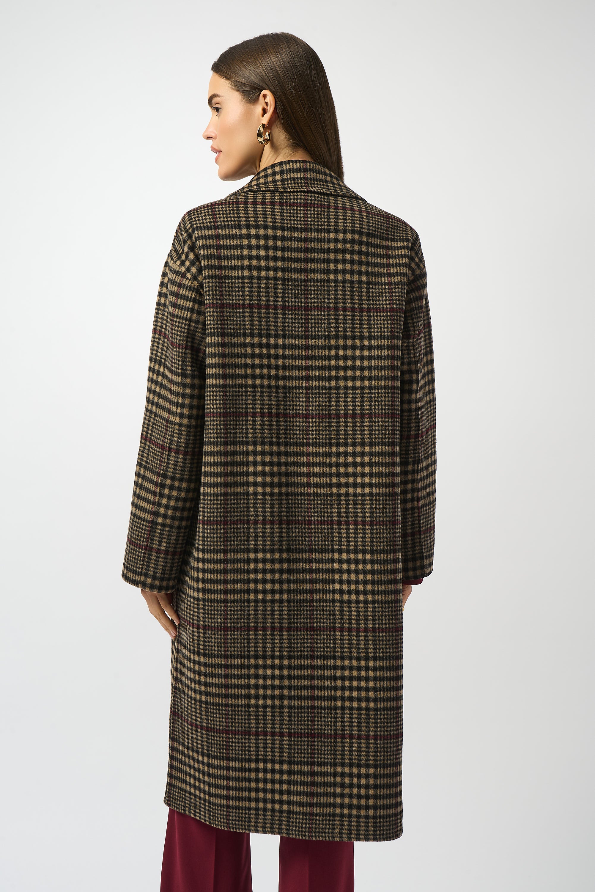 JOSEPH RIBKOFF CHECK COAT 253946 225