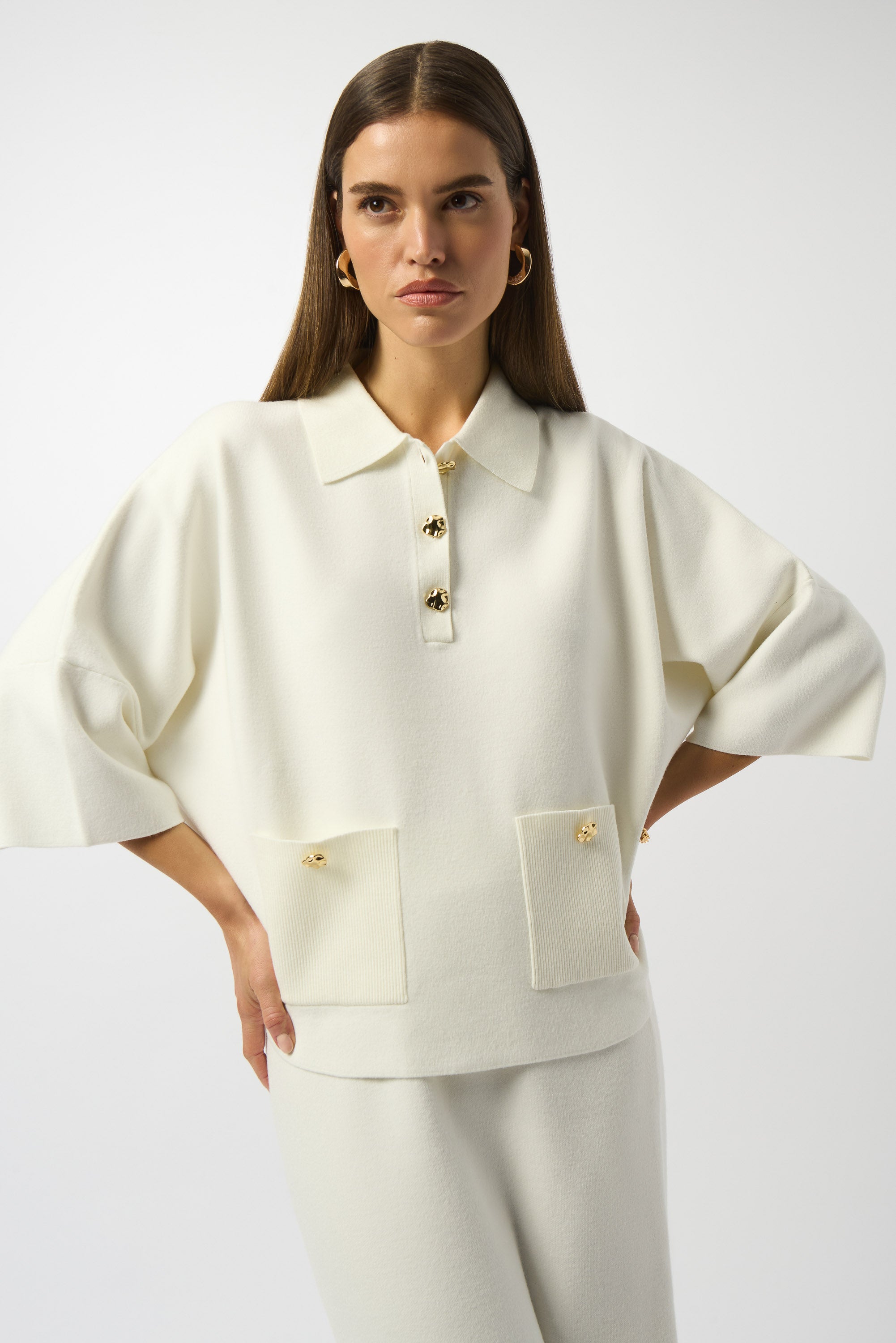 JOSEPH RIBKOFF WINTER WHITE TOP 253962 225