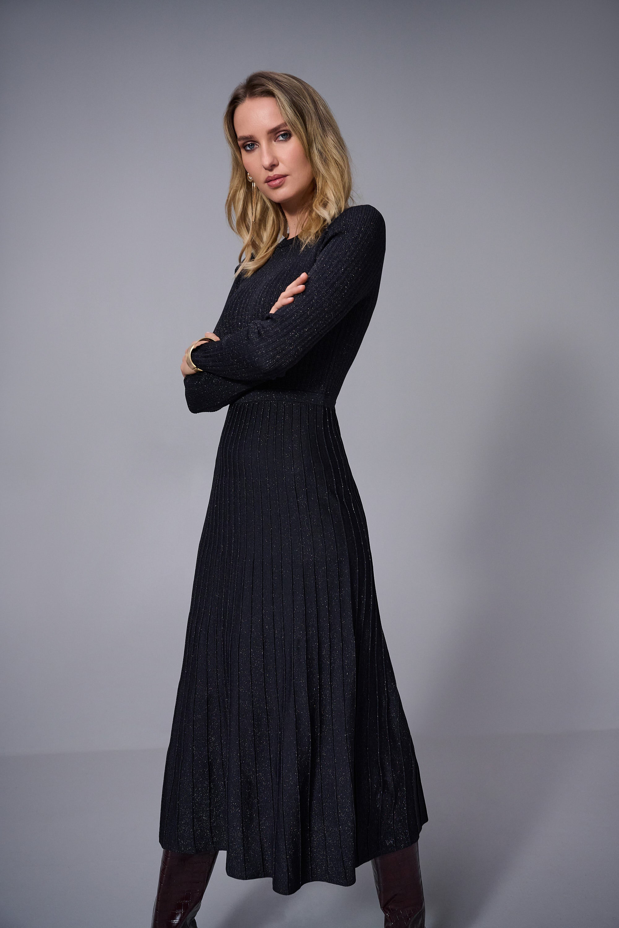 JOSEPH RIBKOFF BLACK DRESS 253987 225