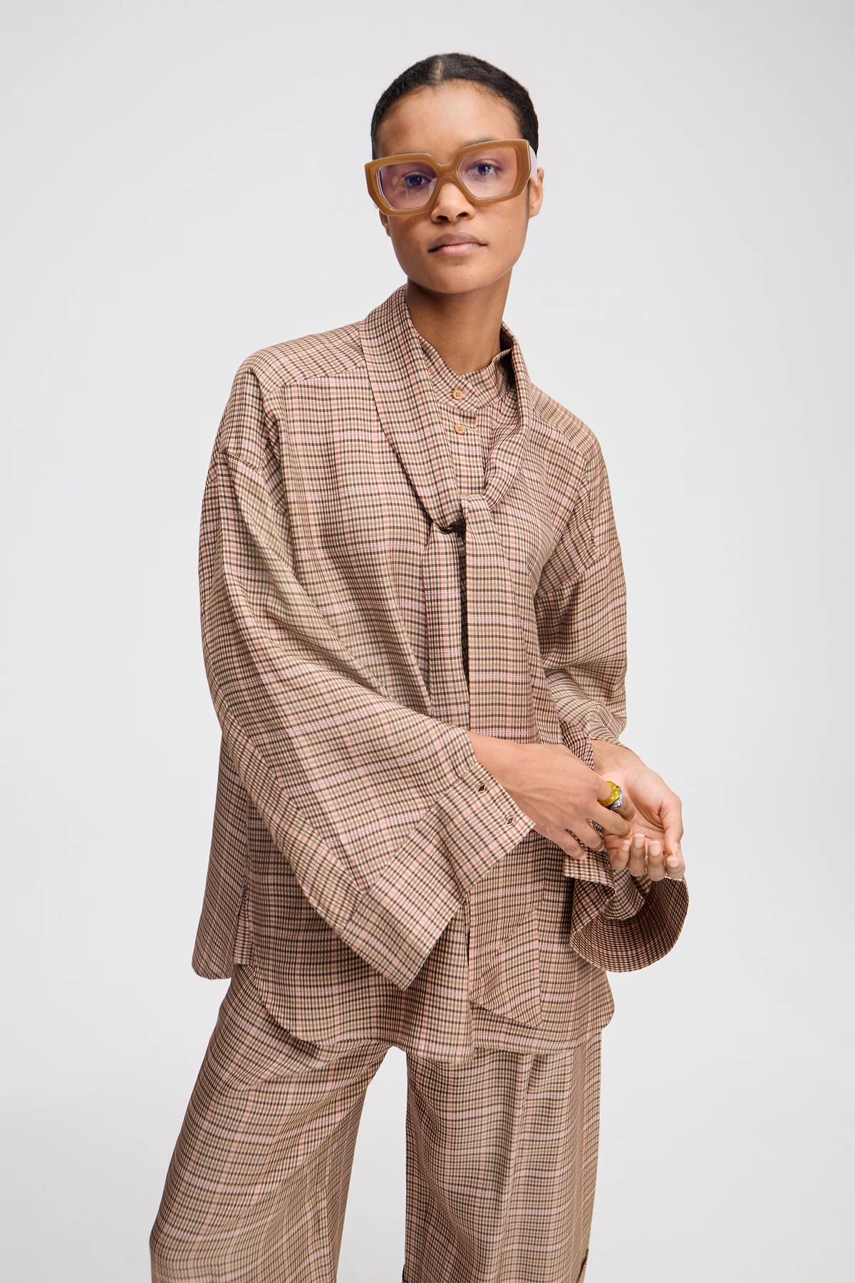 MUNTHE LUSTY BROWN SHIRT 225
