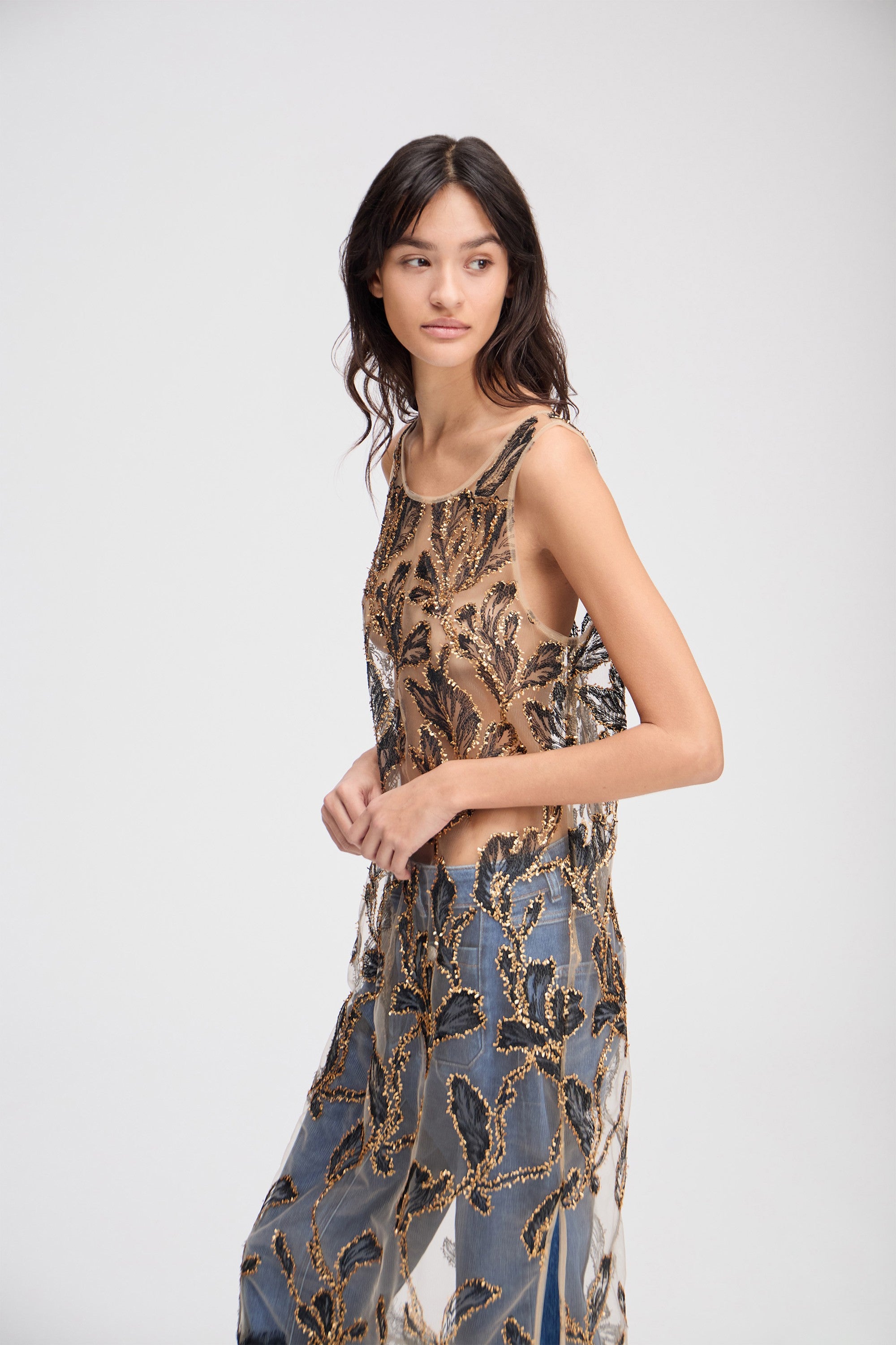MUNTHE LAZO LACE DRESS 225