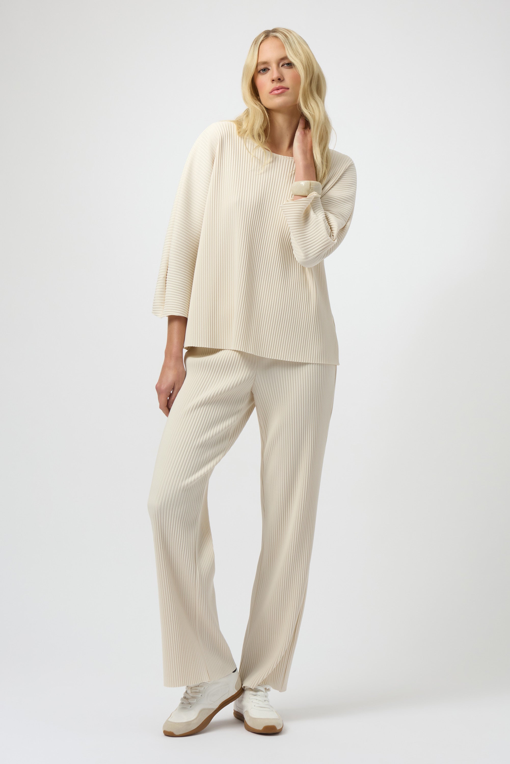 JOSEPH RIBKOFF  CREAM LDS PANT 254006-4457- 225