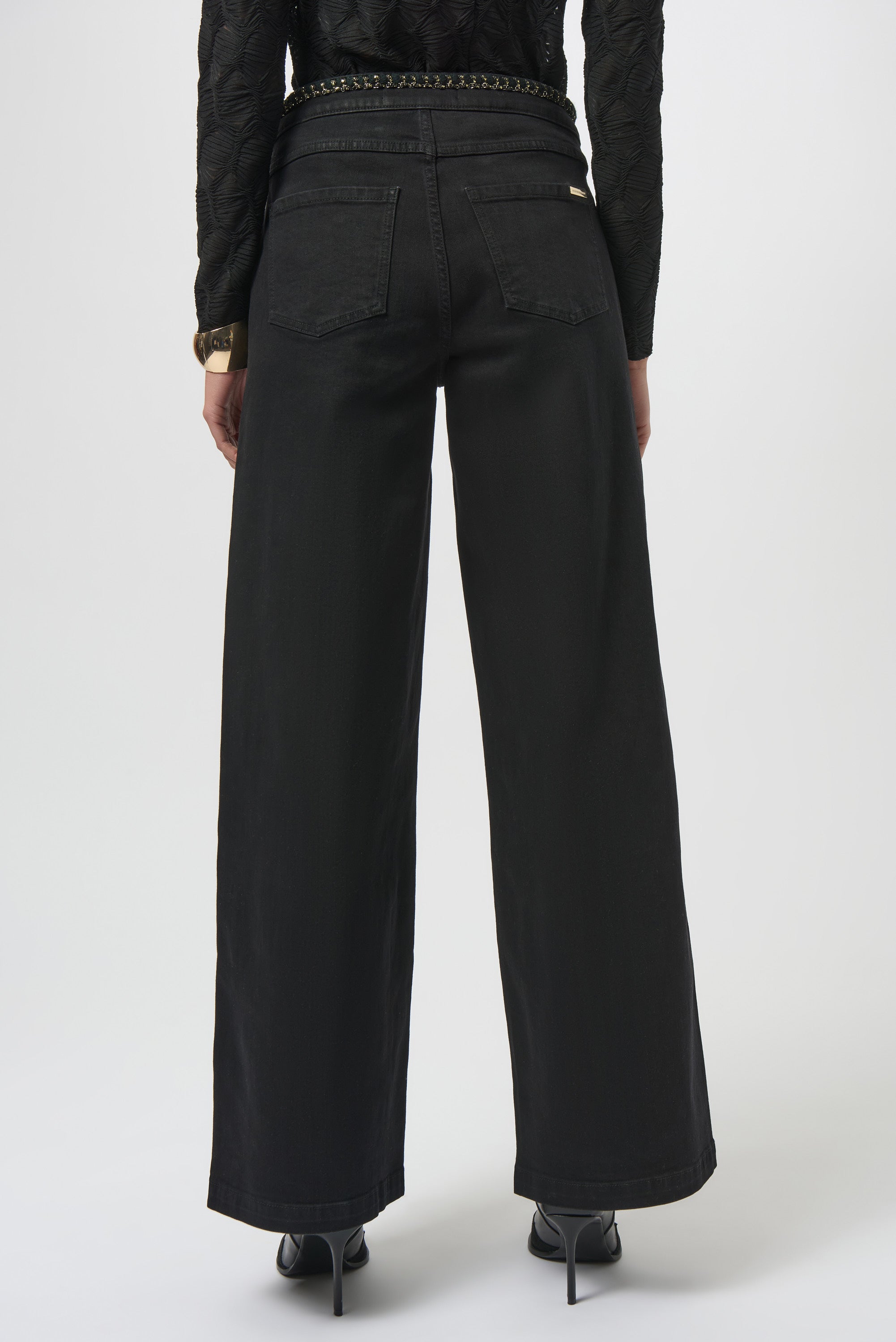 JOSEPH RIBKOFF  BLACK LDS PANT 254915-11- 225