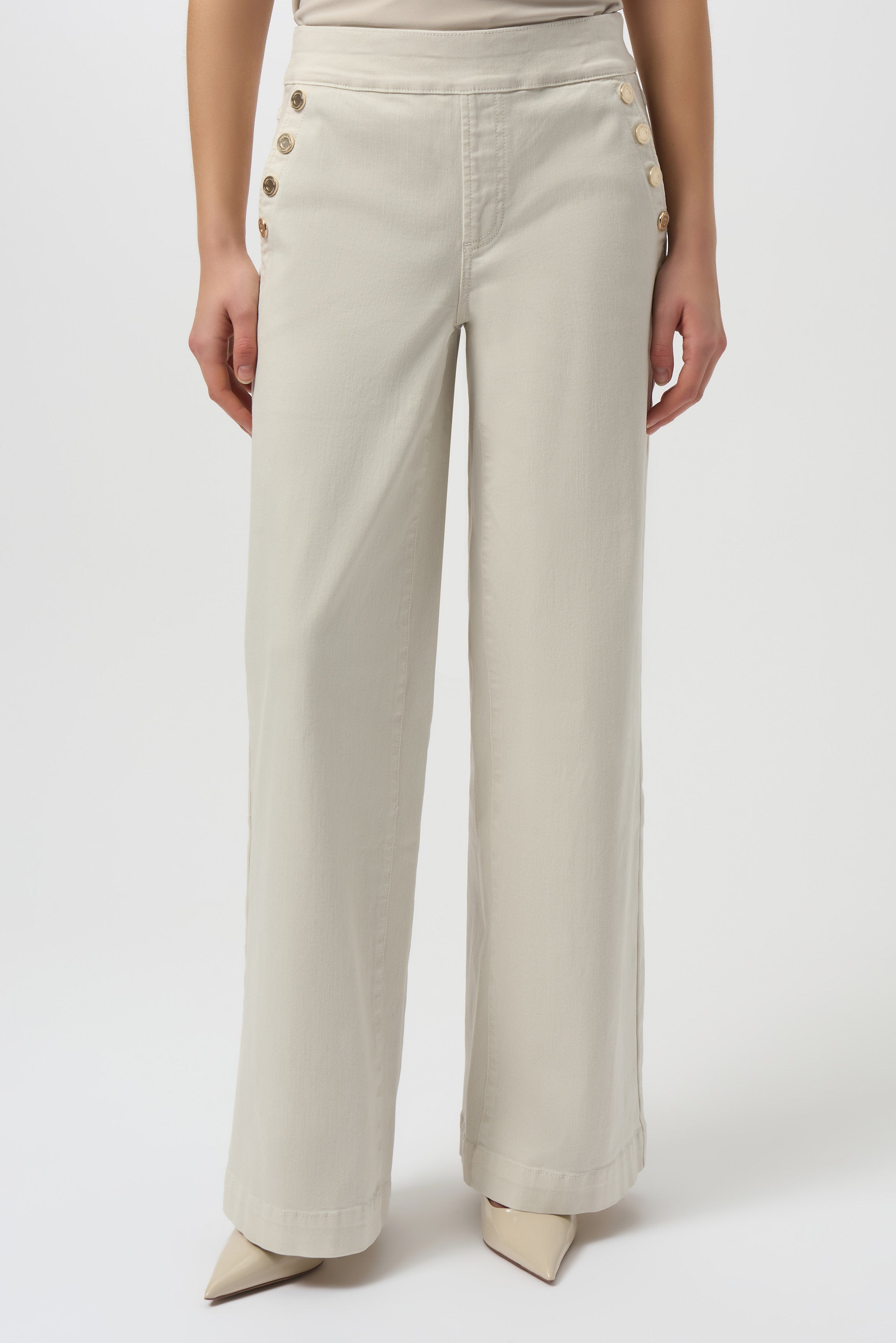 JOSEPH RIBKOFF BEIGE LDS PANT 254919-4457- 225