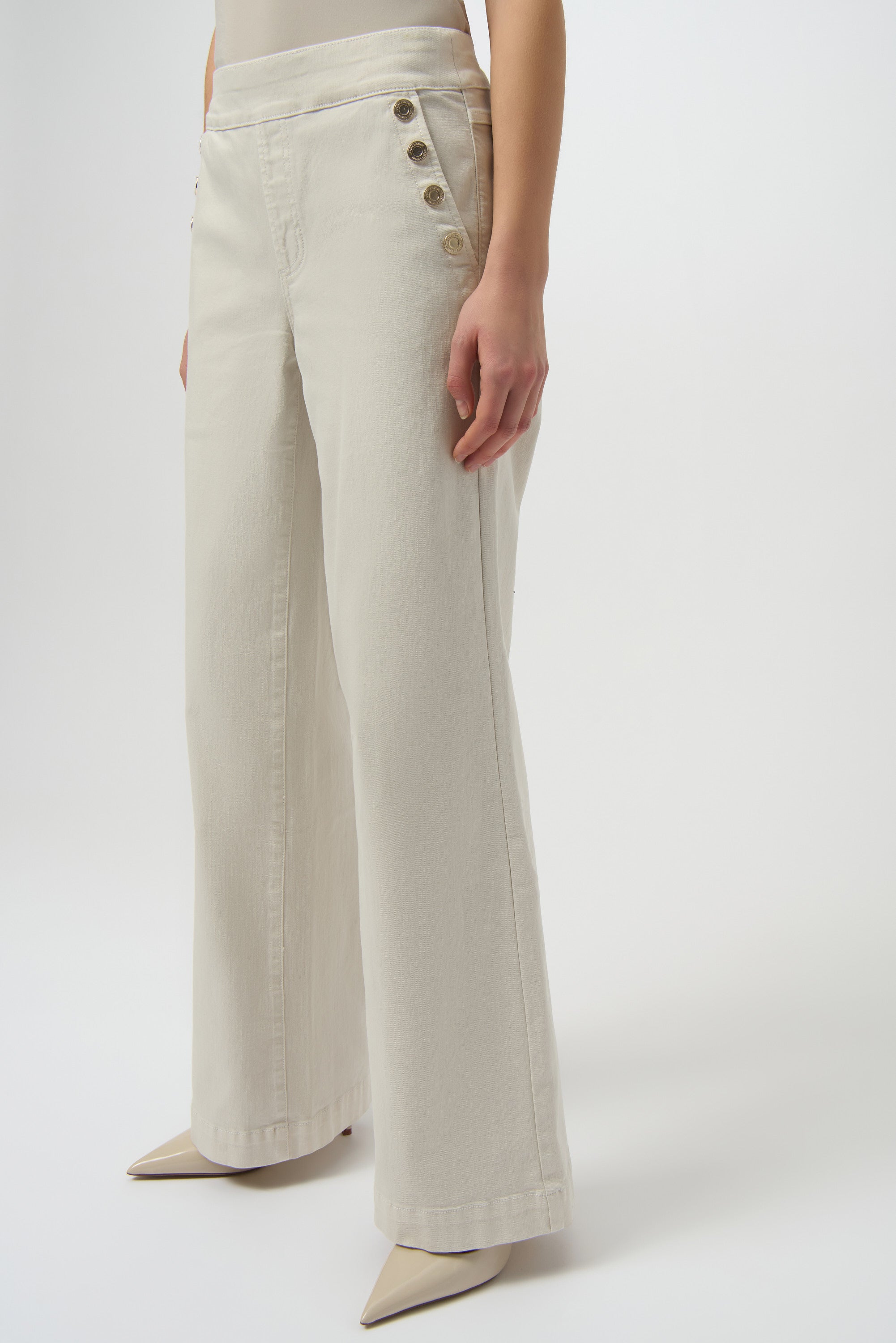 JOSEPH RIBKOFF BEIGE LDS PANT 254919-4457- 225