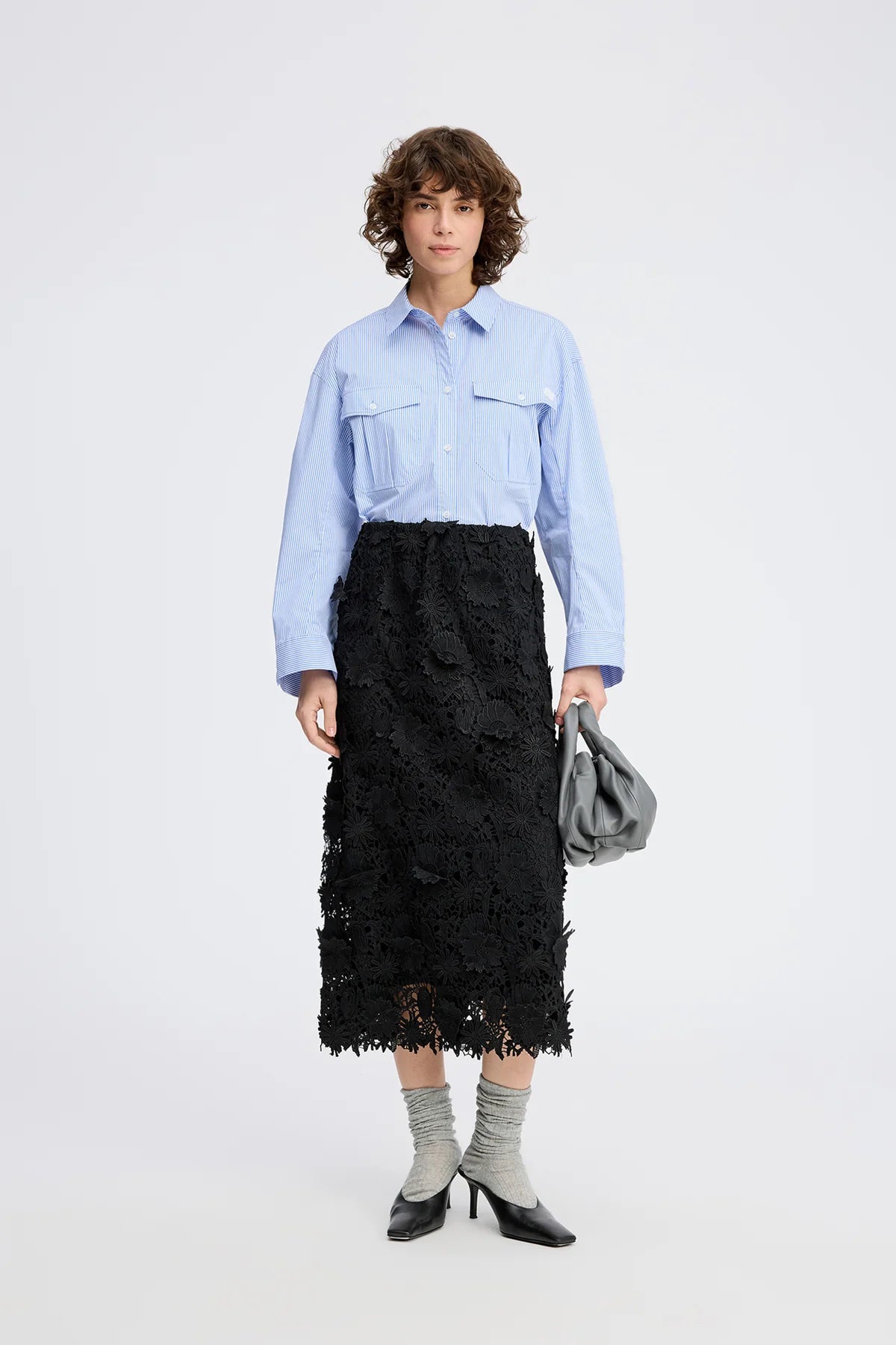 MUNTHE POMI BLACK SKIRT 126