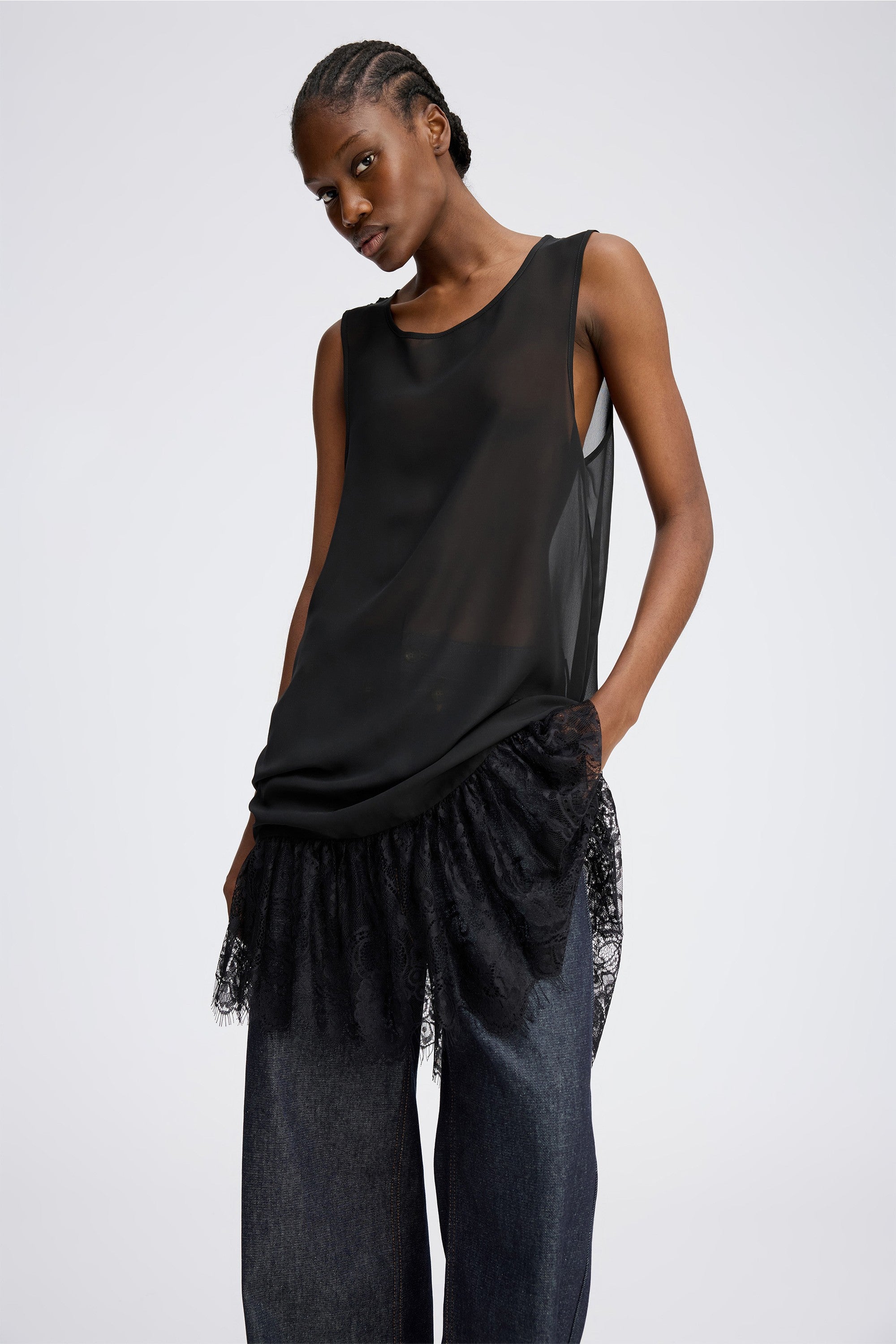MUNTHE ROSIE BLACK DRESS 126