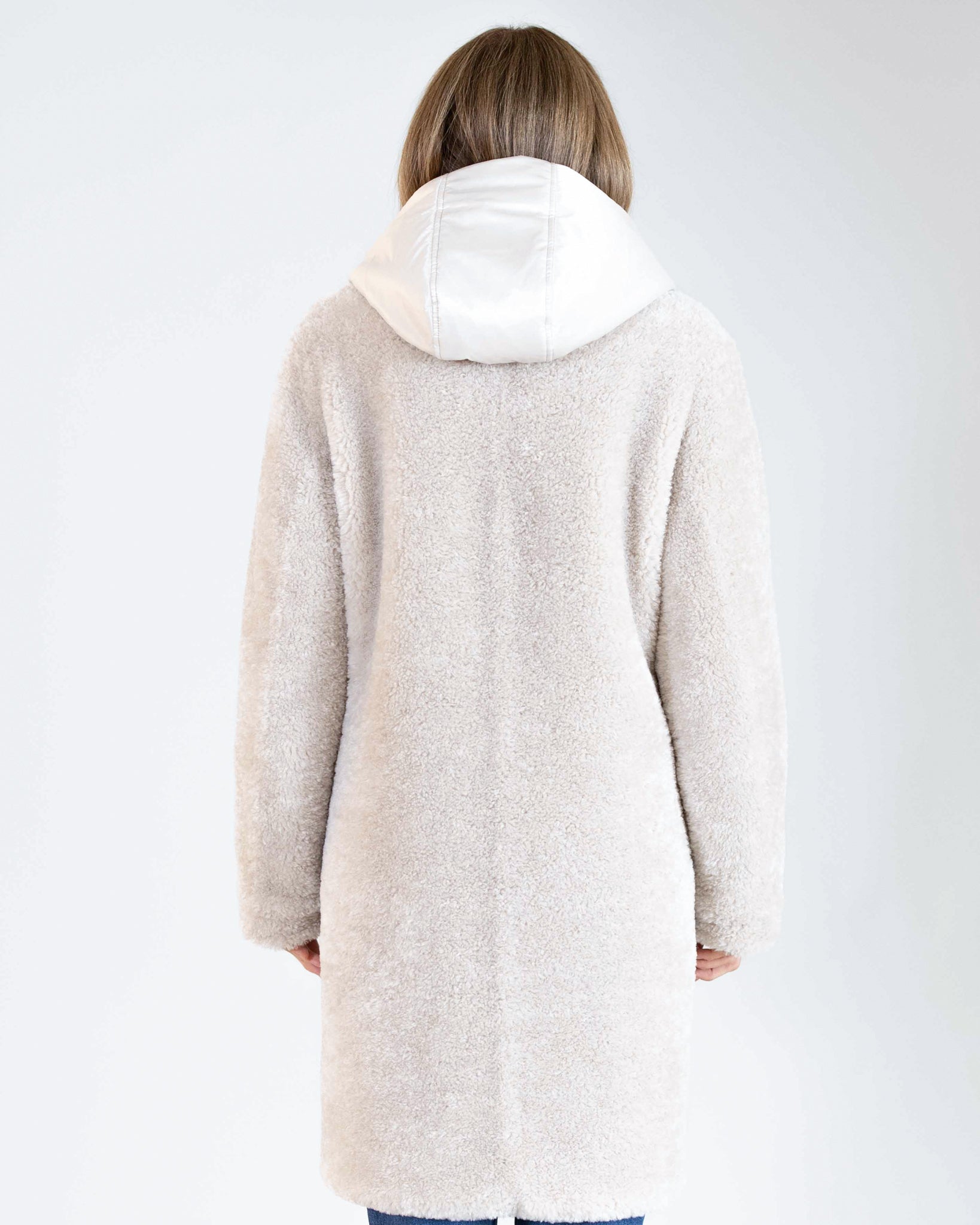 GREEN GOOSE CREAM REVERSIBLE COAT 25730909 225