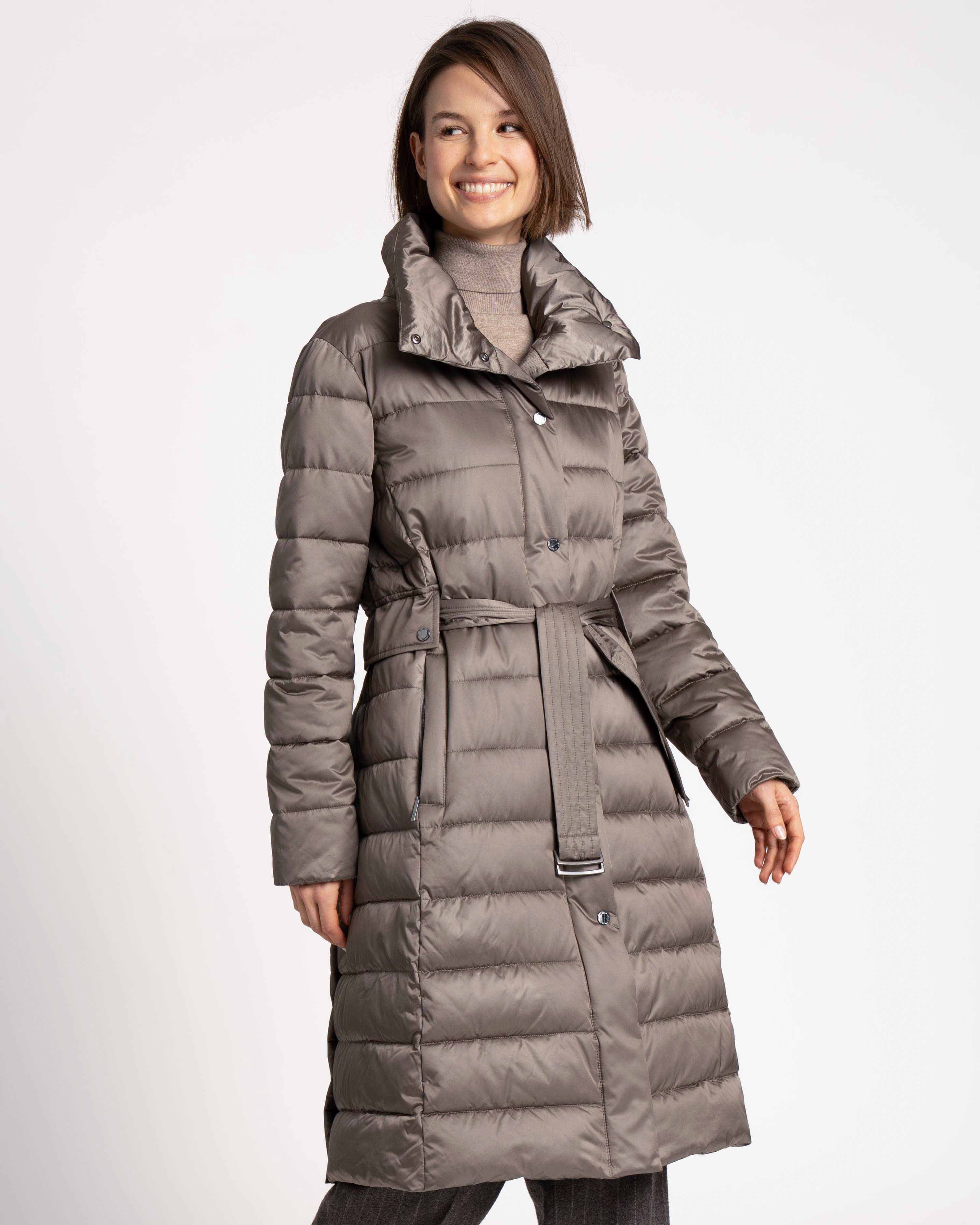 GREEN GOOSE BEIGE QUILTED COAT 25739845 225