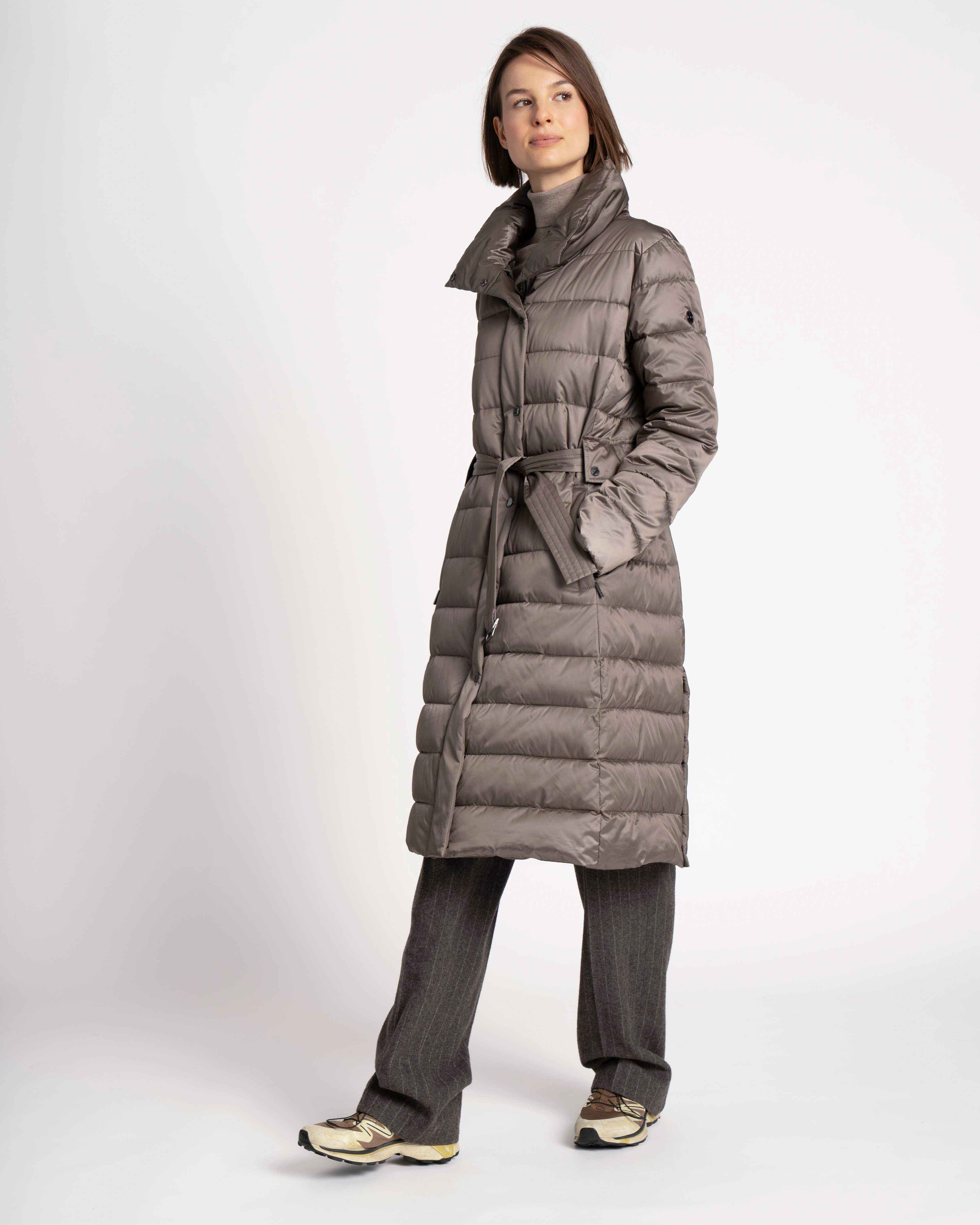 GREEN GOOSE BEIGE QUILTED COAT 25739845 225