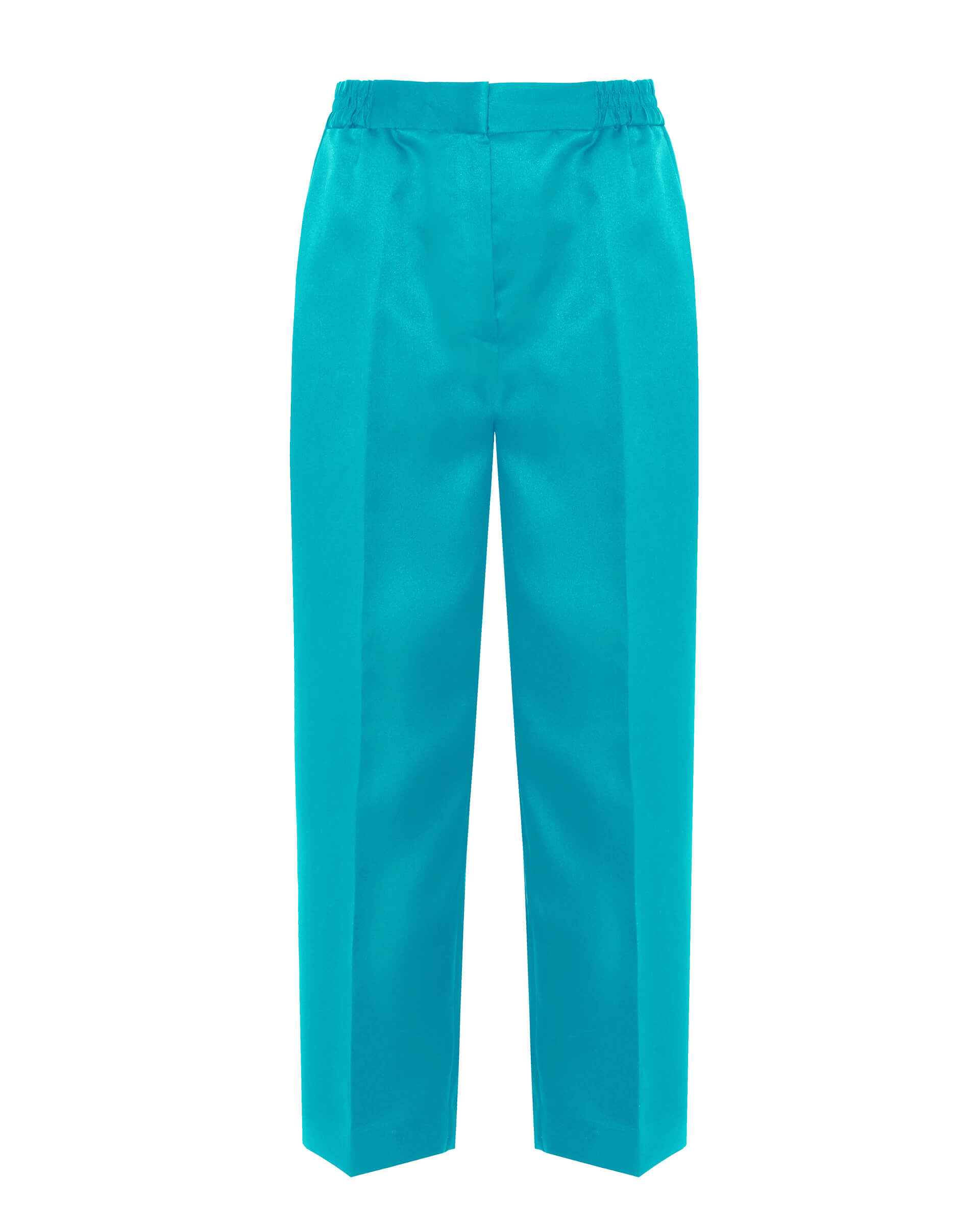 BEATRICE B AQUA TAFFETA TROUSERS 1011 125