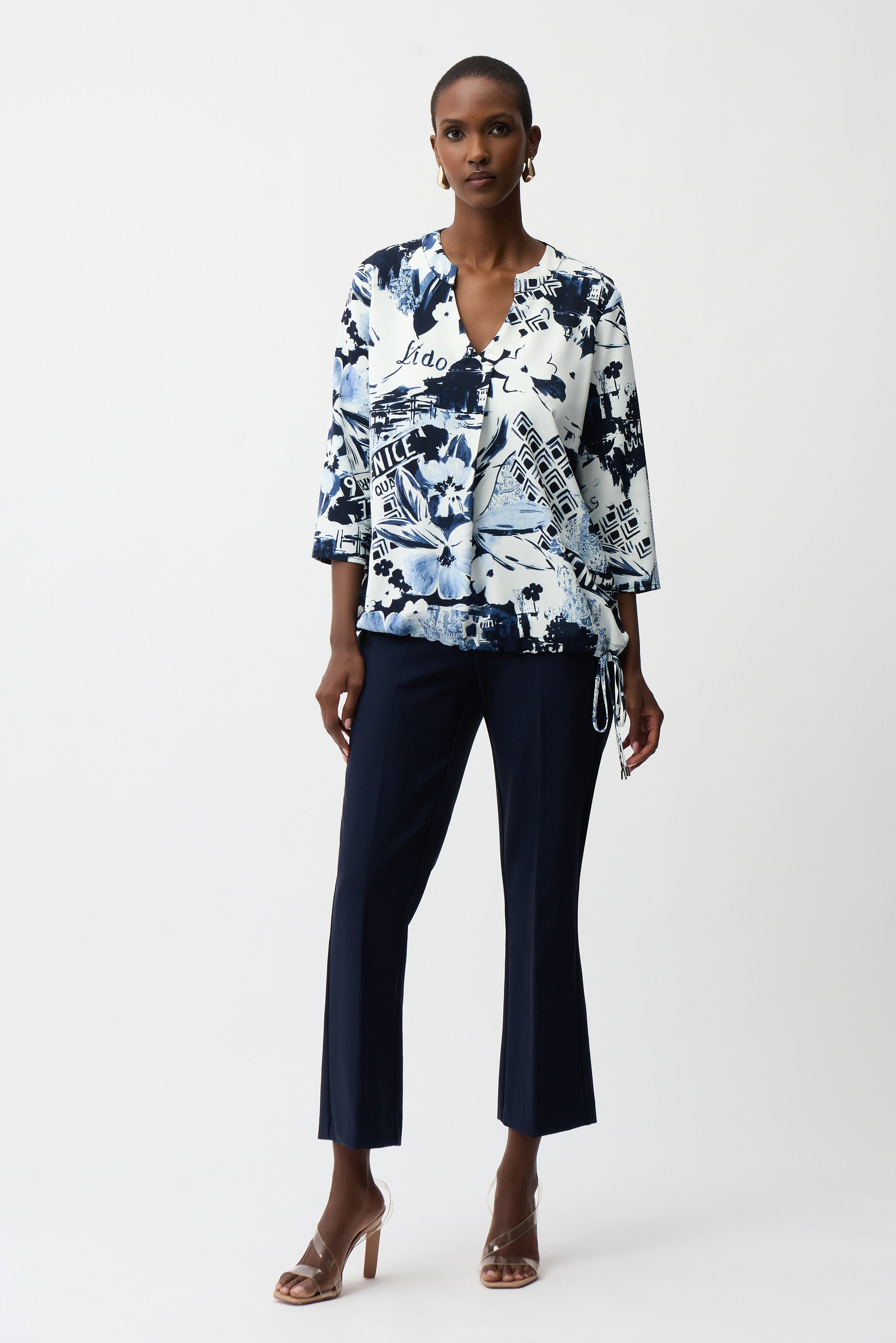 JOSEPH RIBKOFF STRIPE TUNIC 261030-3801 126