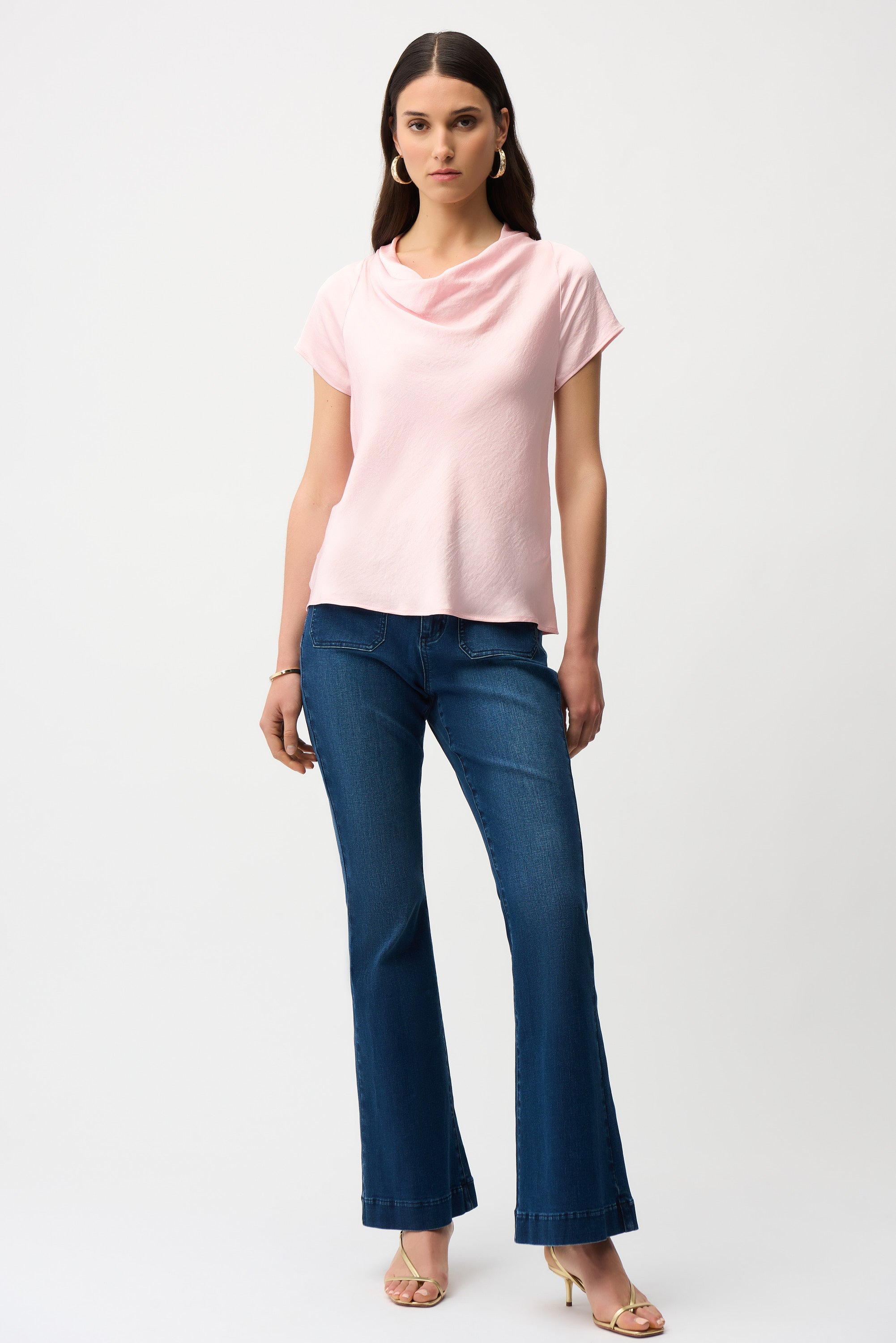JOSEPH RIBKOFF PINK TOP 261195-4475 126