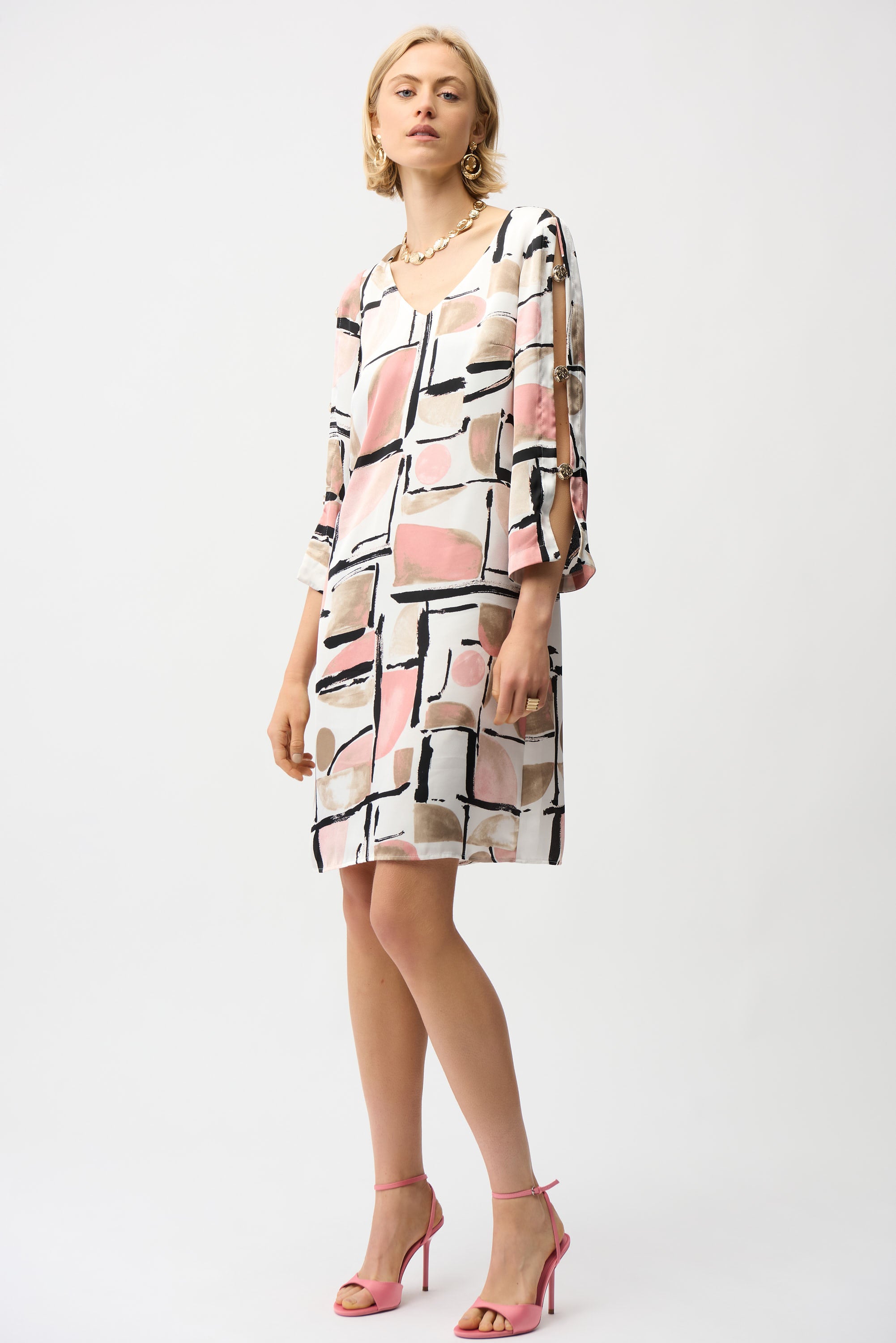 JOSEPH RIBKOFF MULTI DRESS 261258-2539 126