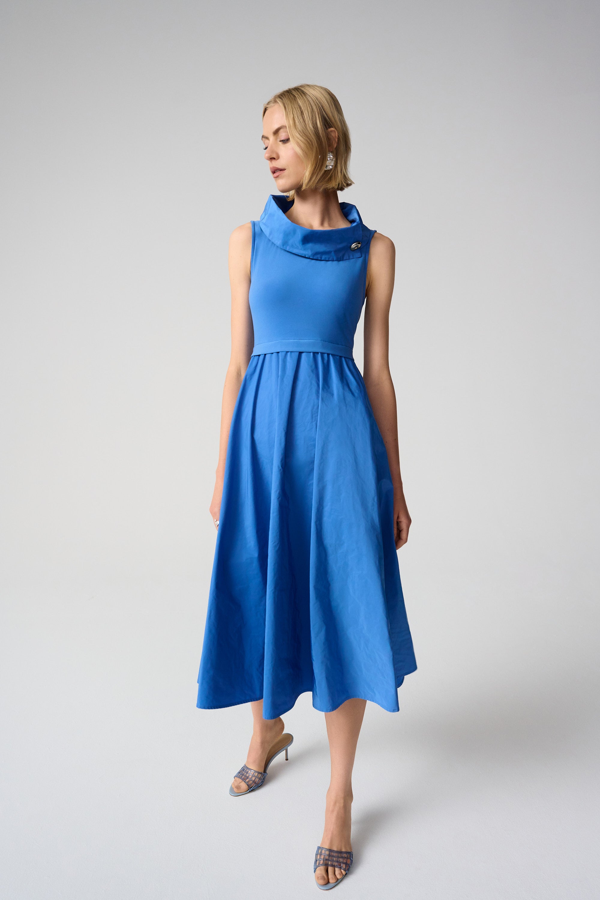 JOSEPH RIBKOFF BLUE DRESS 261274-3849 126