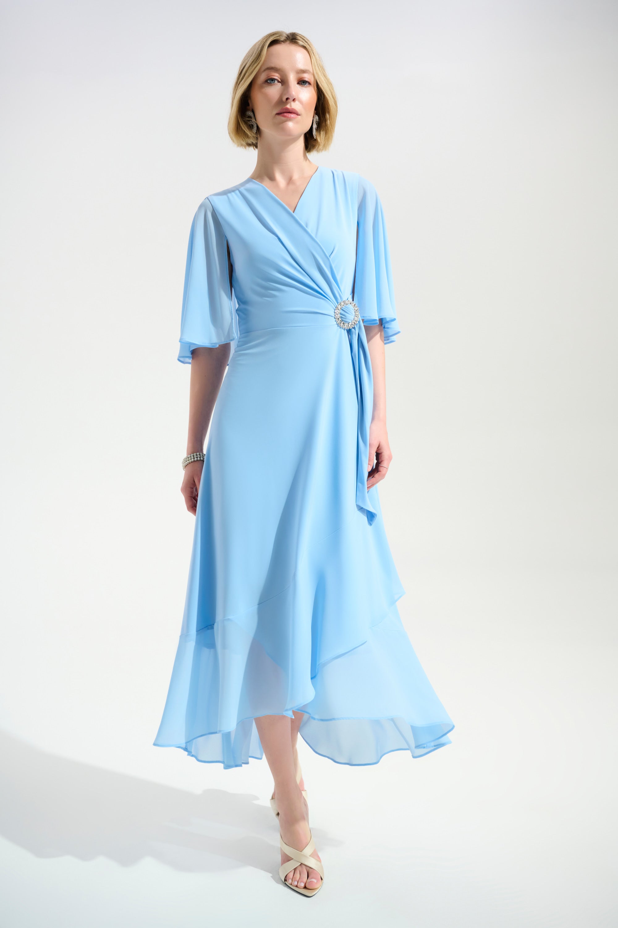 JOSEPH RIBKOFF BLUE DRESS 261714-4373 126 JOSEPH RIBKOFF BLUE DRESS 261714-4373 126