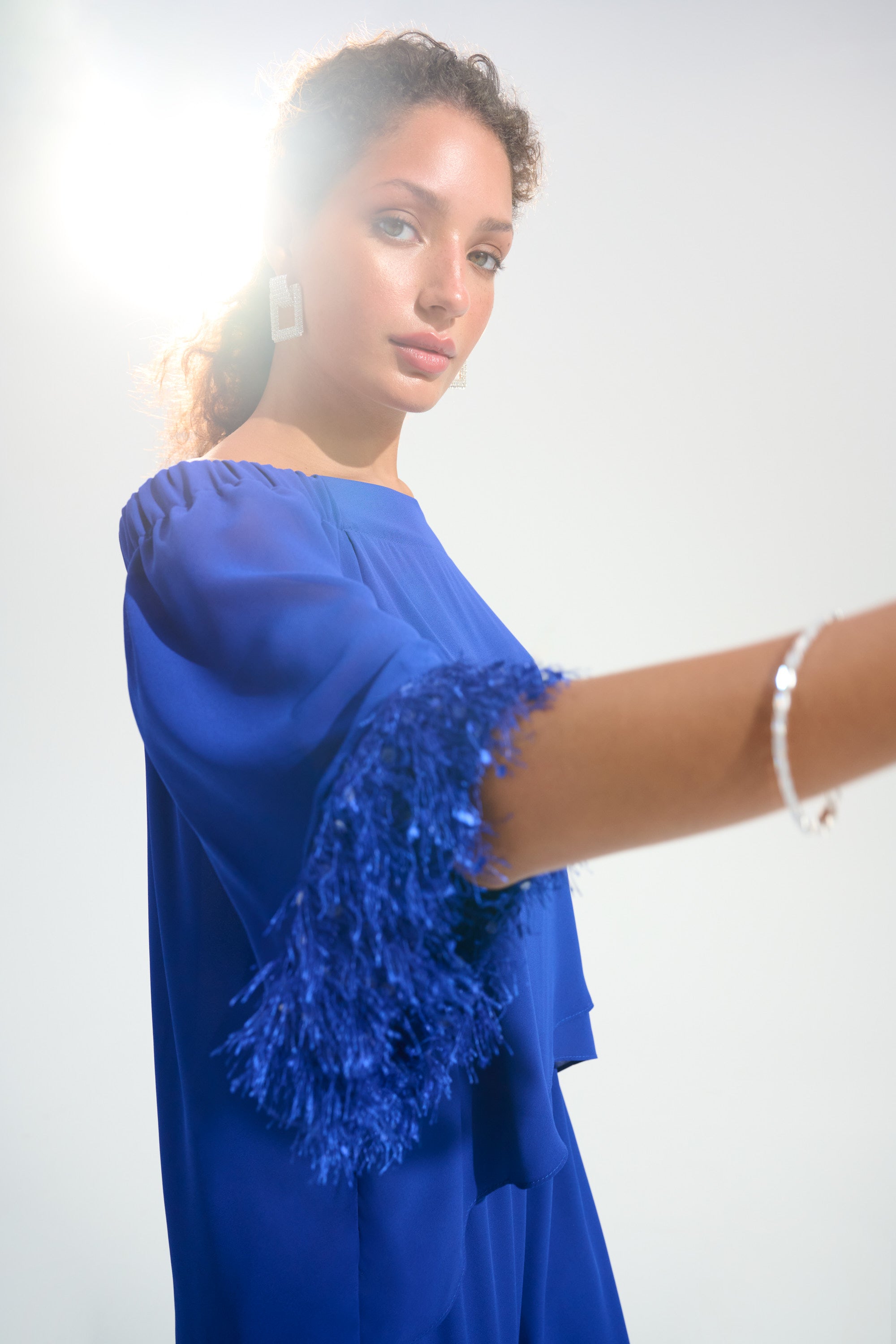 JOSEPH RIBKOFF BLUE TOP 261717-2922 126