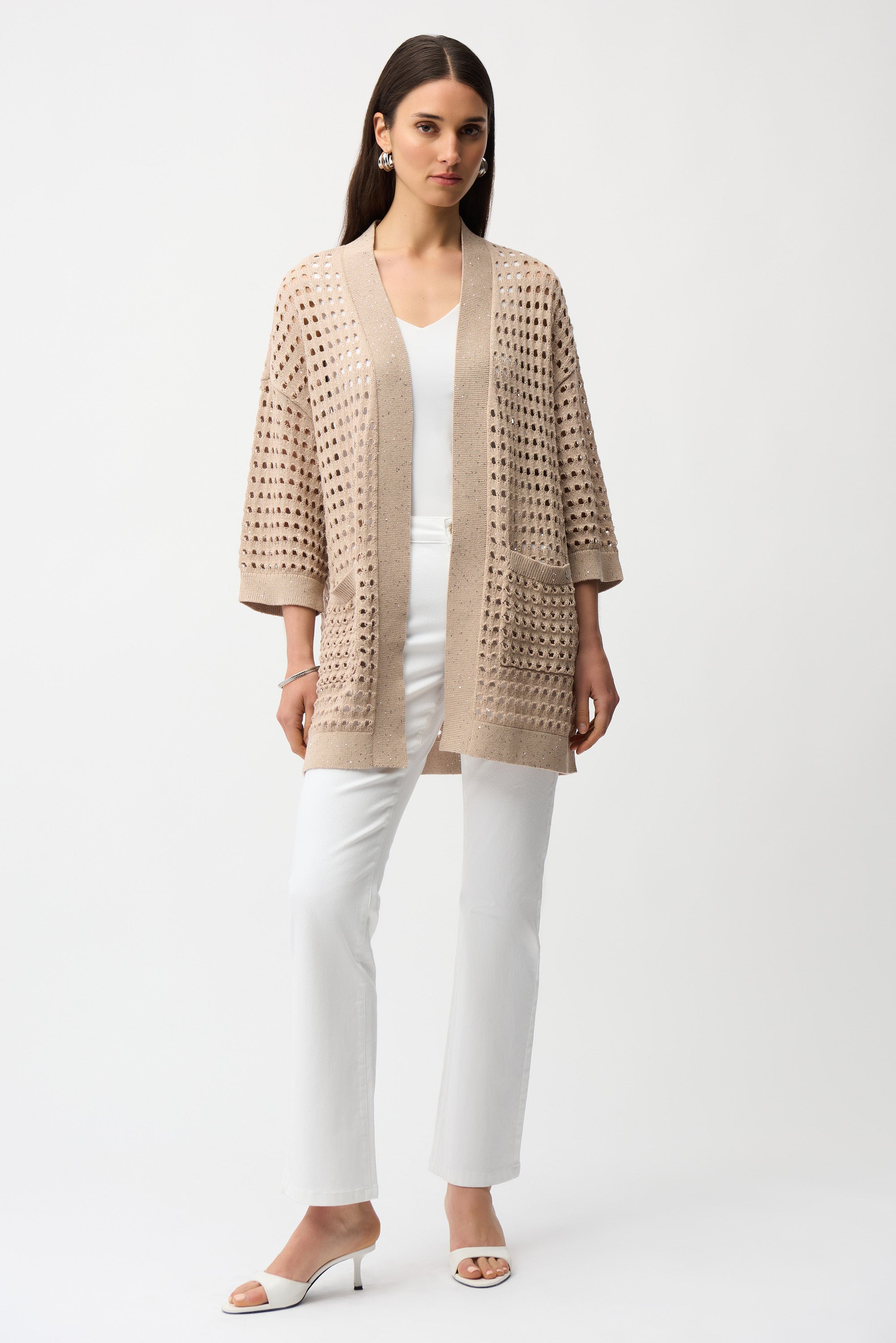 JOSEPH RIBKOFF BEIGE COVER UP 261926-4370 126