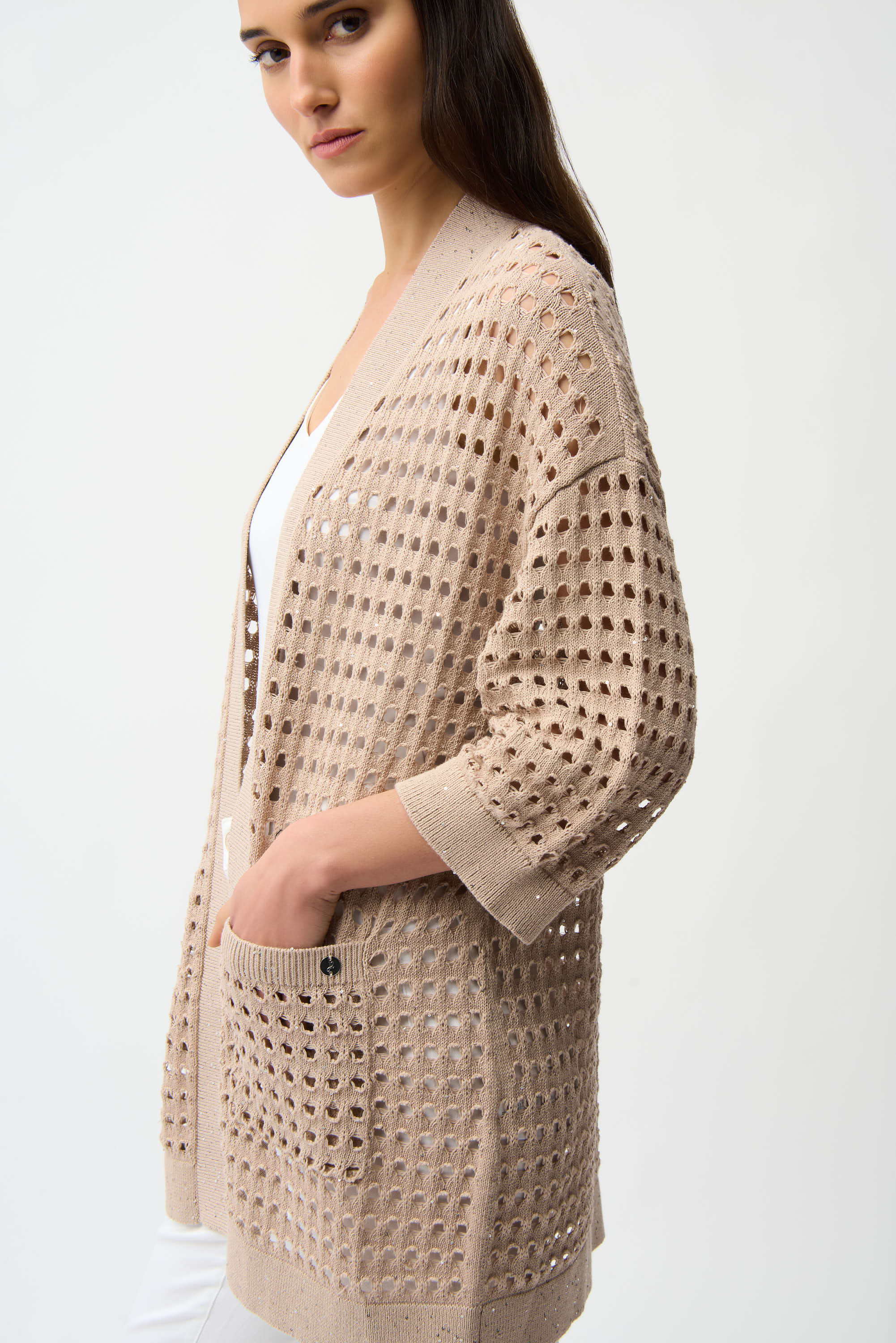 JOSEPH RIBKOFF BEIGE COVER UP 261926-4370 126