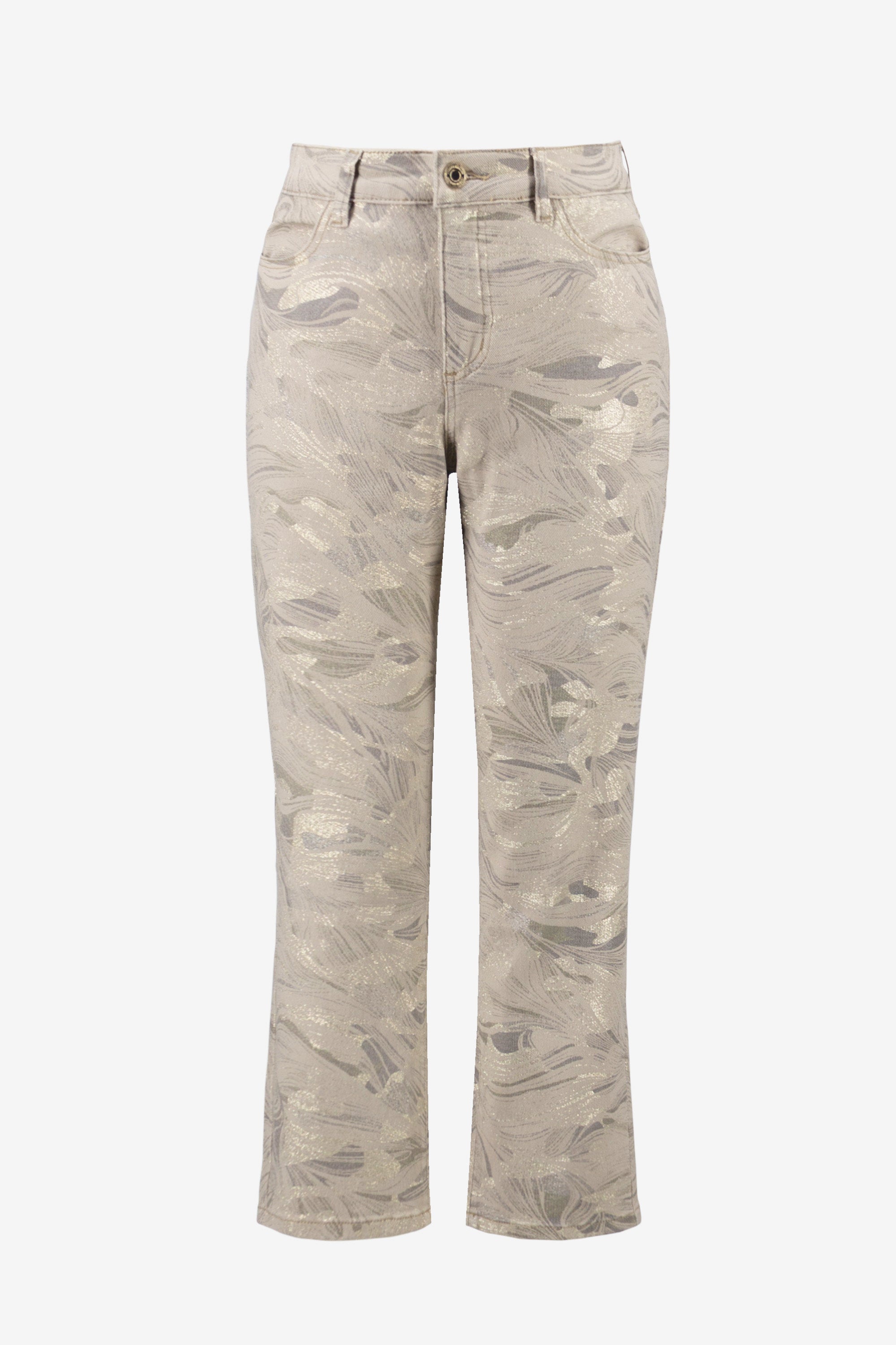 JOSEPH RIBKOFF ABSTRACT PRINT JEANS BEIGE 261959 -4221 126