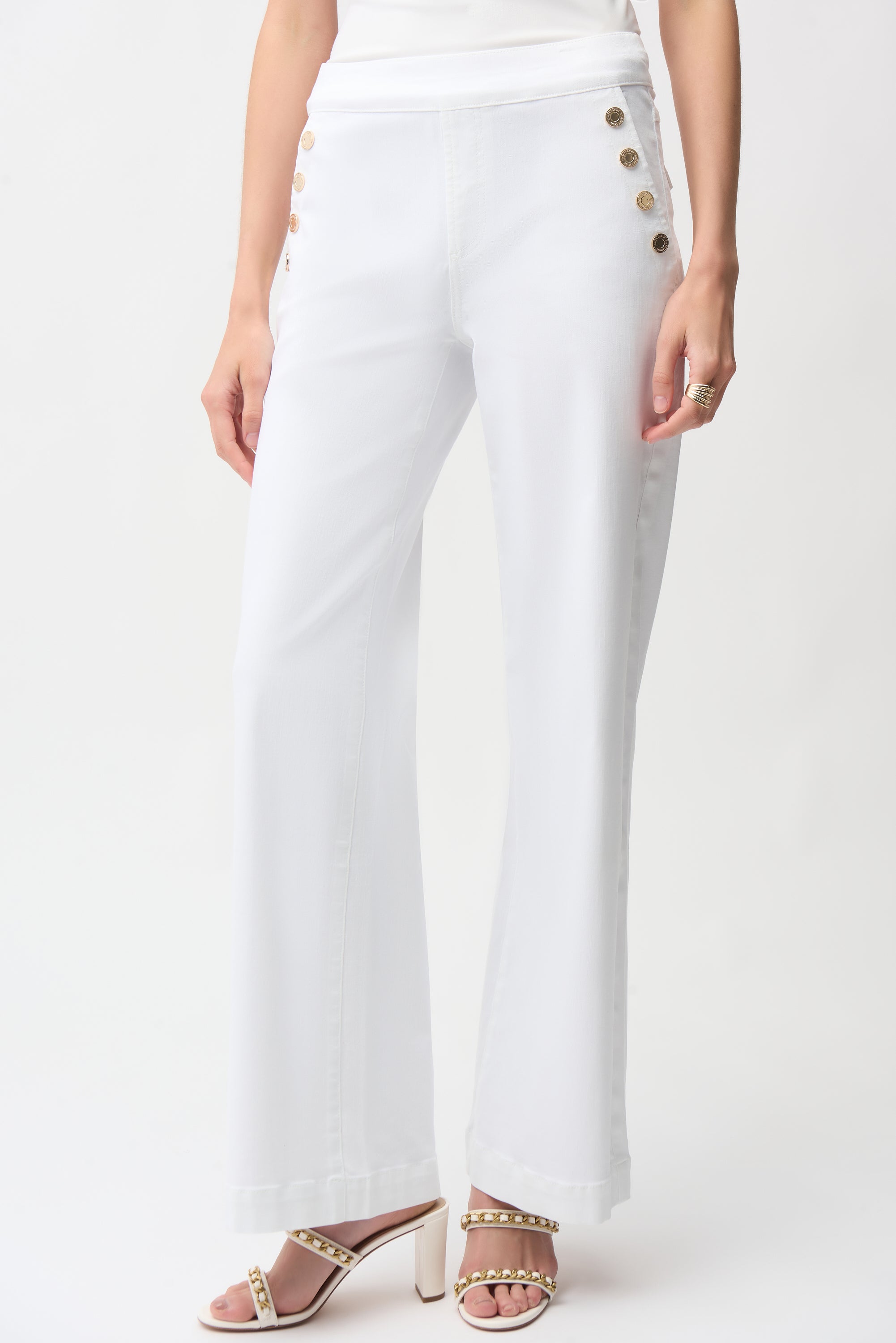 JOSEPH RIBKOFF WHITE PANT 261972-12 126