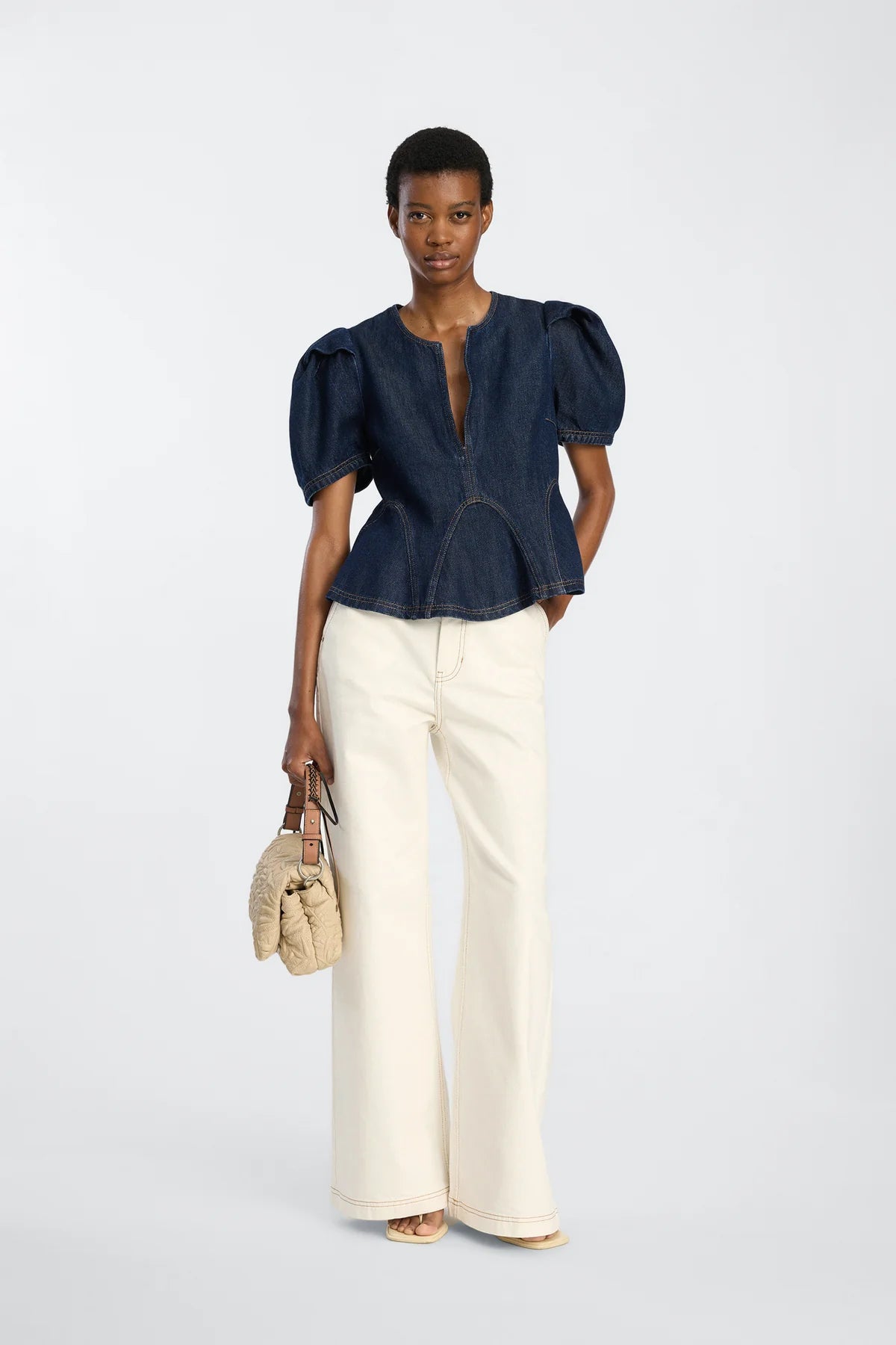 MUNTHE BAYNOR DENIM TOP 126