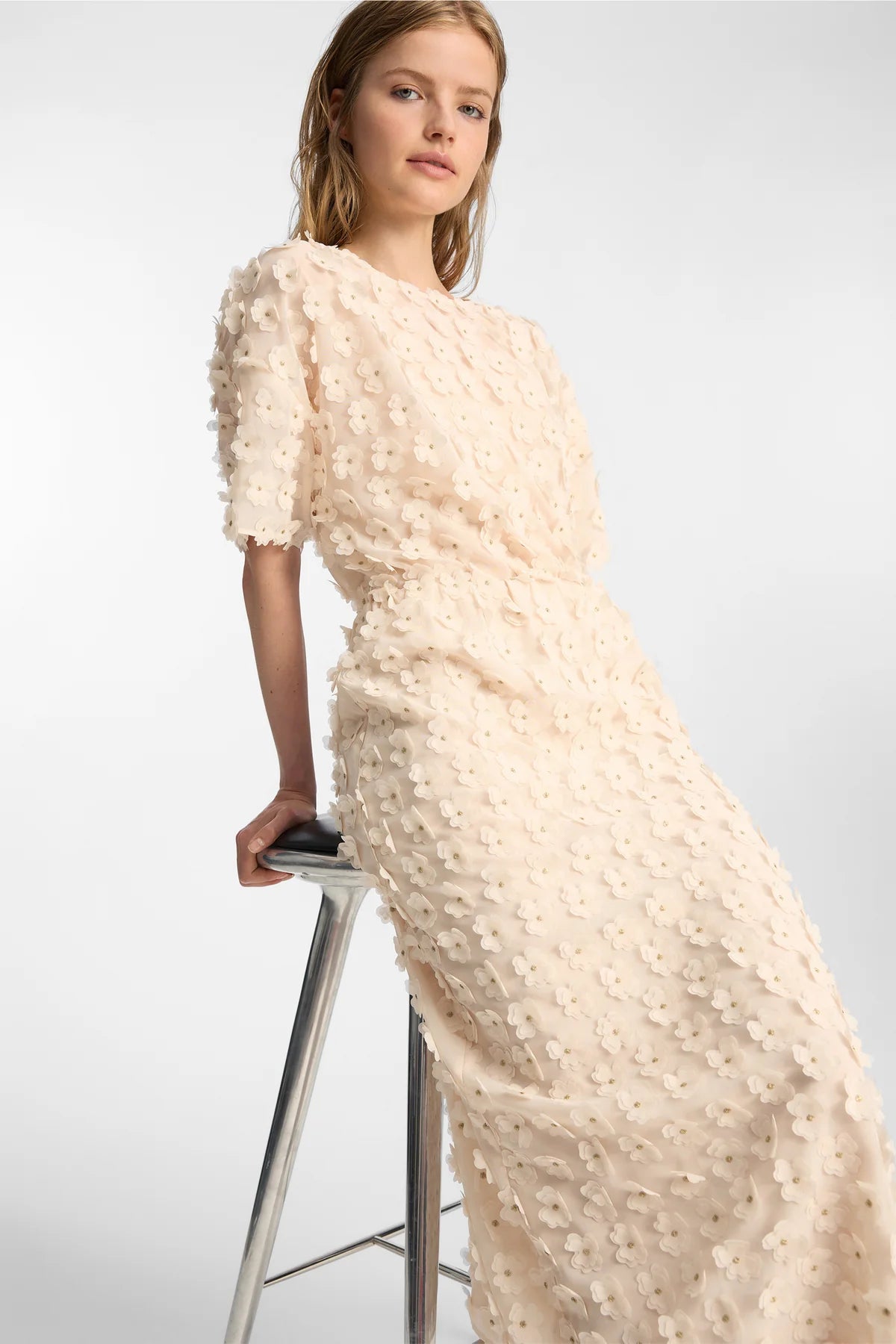 MUNTHE BOSSI CREAM FLOWER TOP 126