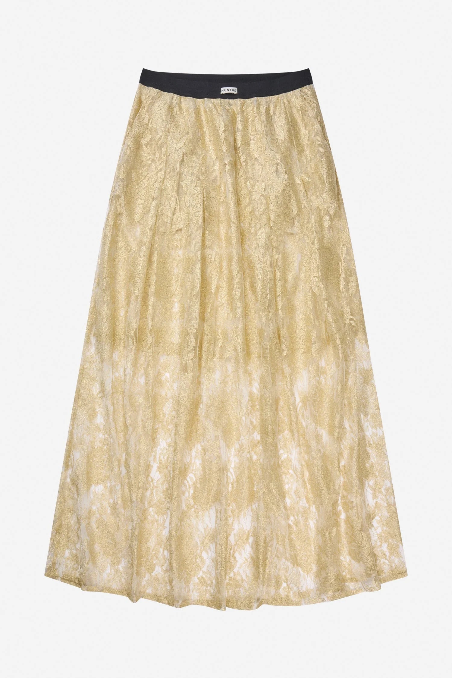 MUNTHE BEVERLY GOLD LACE SKIRT 126