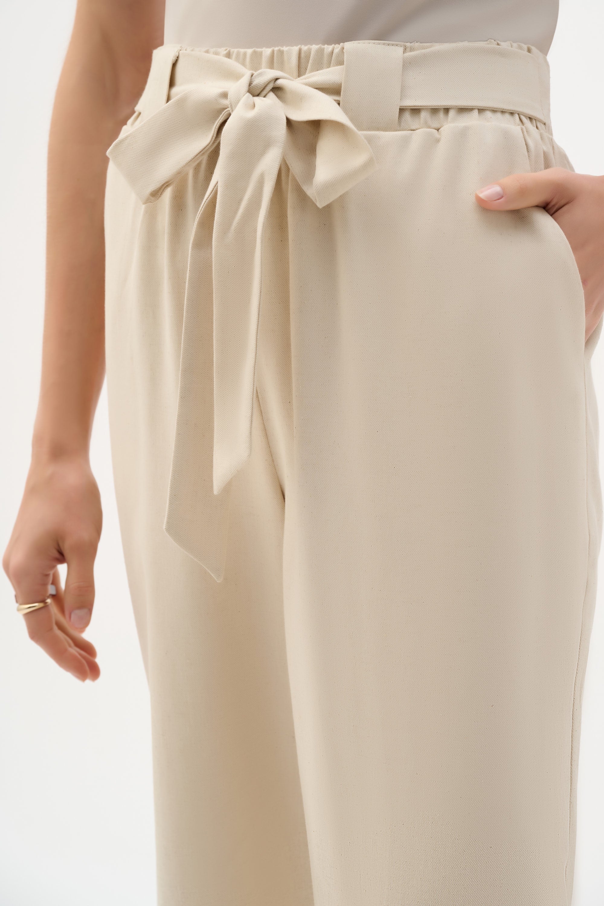 JOSEPH RIBKOFF PANT NATURAL 262040-50 126