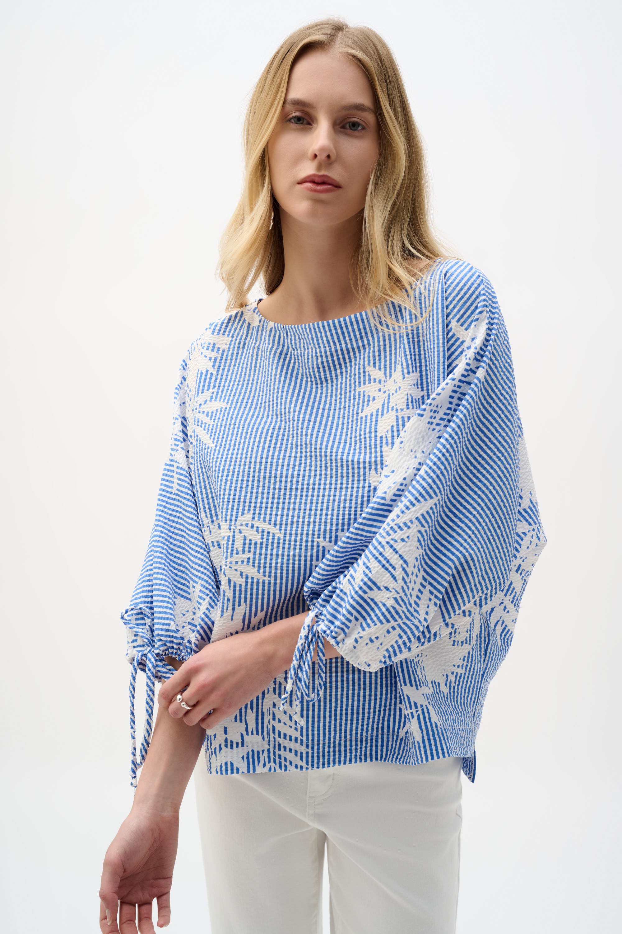 JOSEPH RIBKOFF  FLORAL PRINT TOP 262067-4473 126