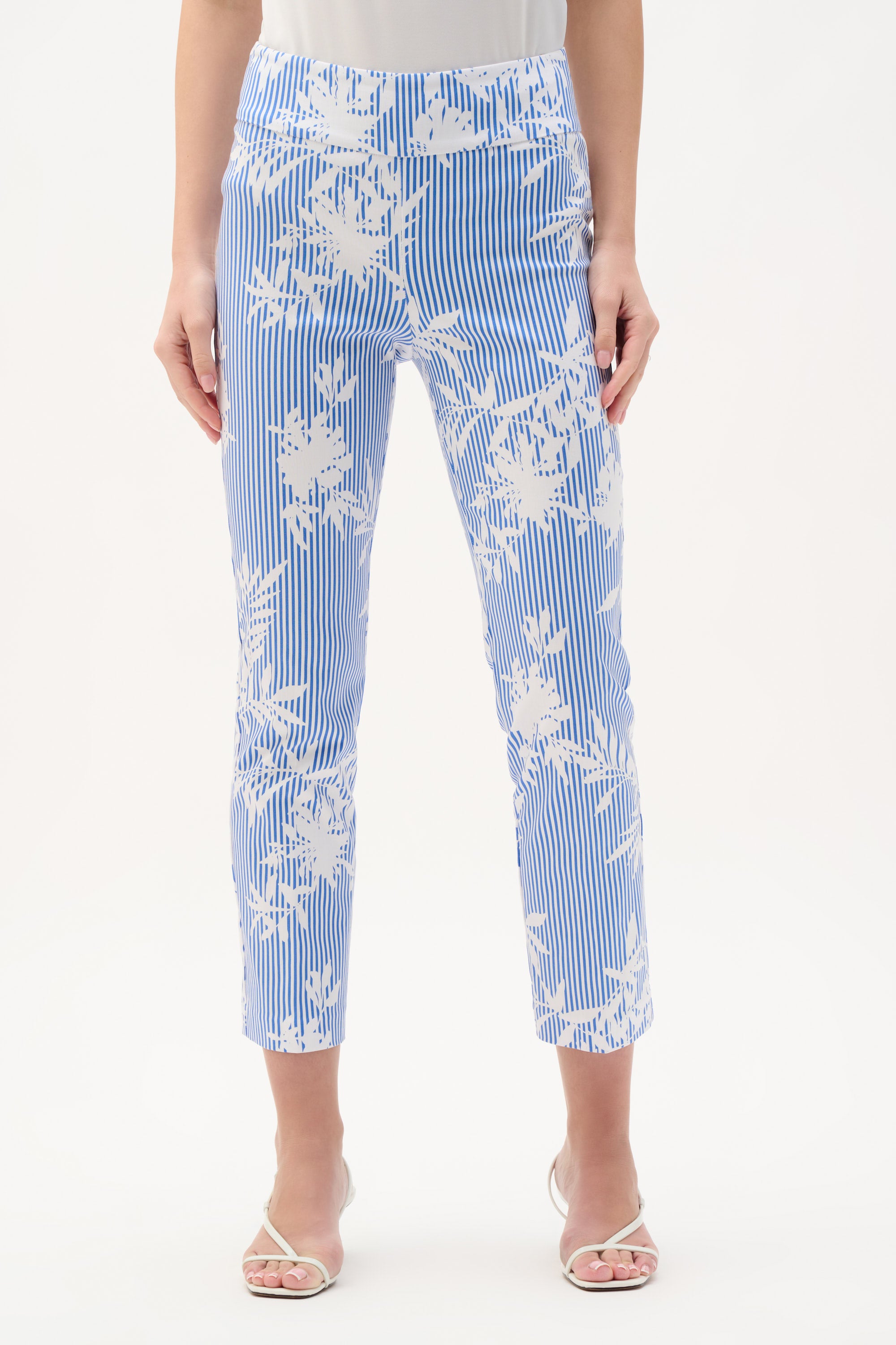 JOSEPH RIBKOFF PANT VANILLA/BLUE 262192-4473 126