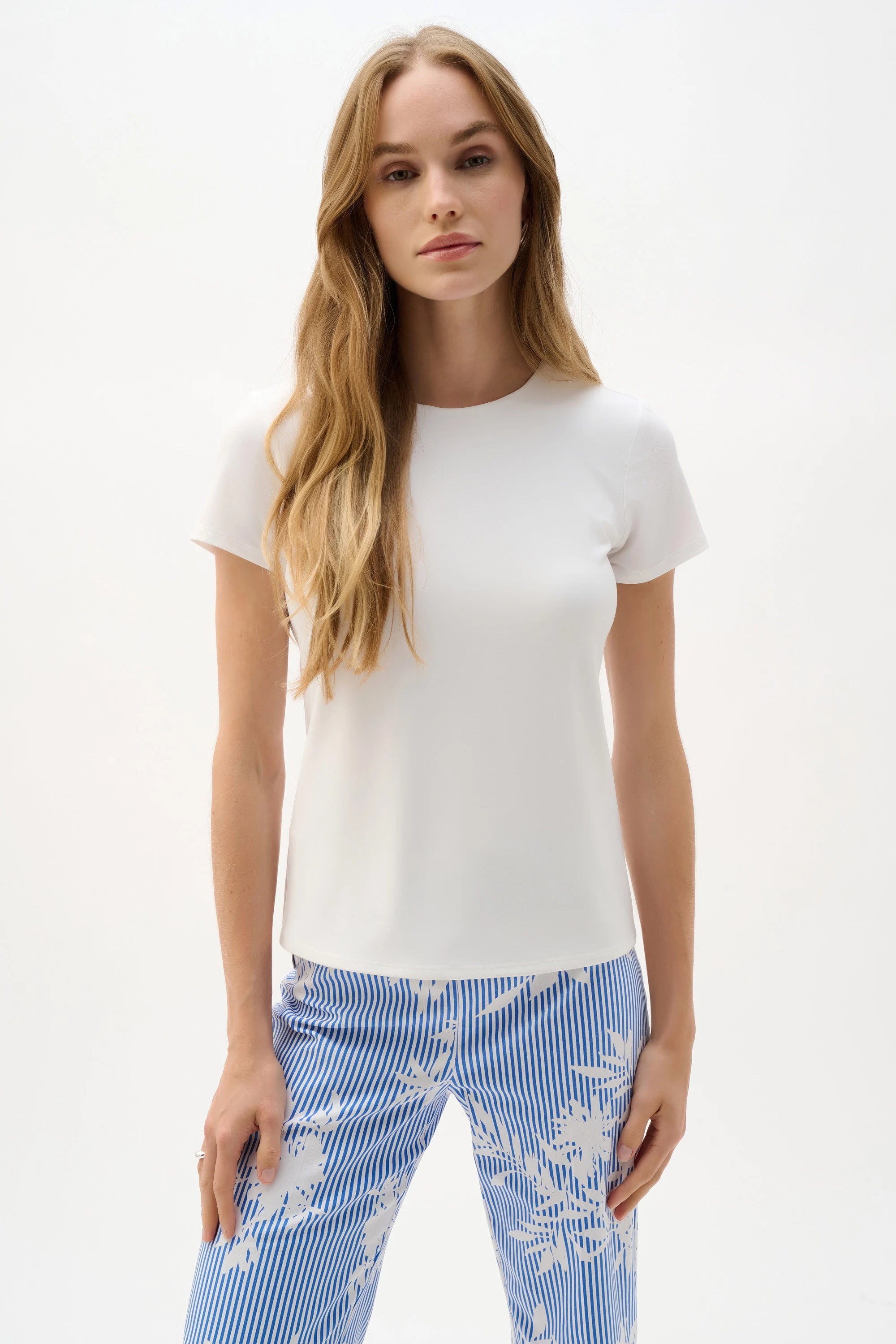 JOSEPH RIBKOFF SILKY FINE KNIT TOP 262238-1716 126