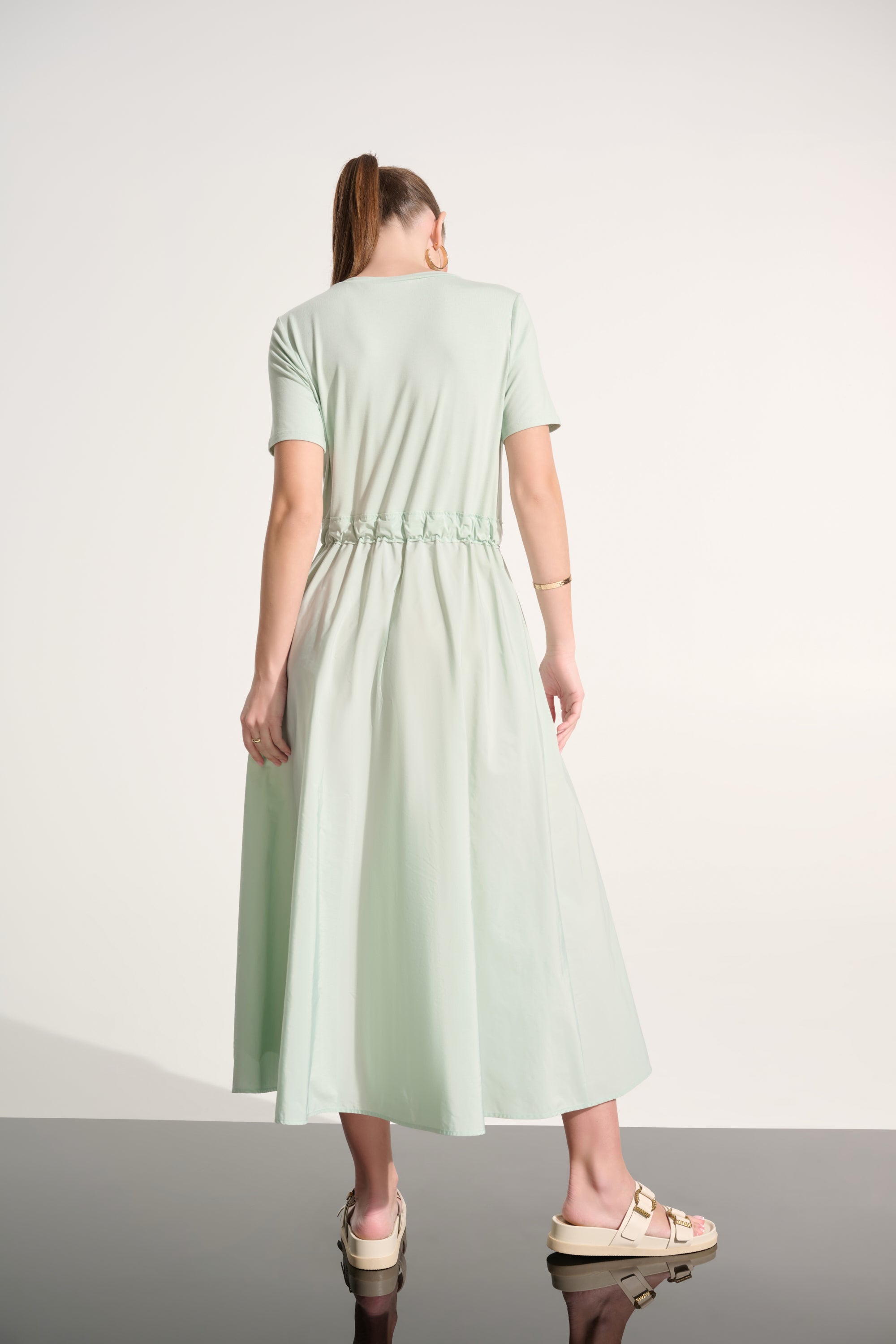 JOSEPH RIBKOFF MINT TSHIRT DRESS 262627 4526