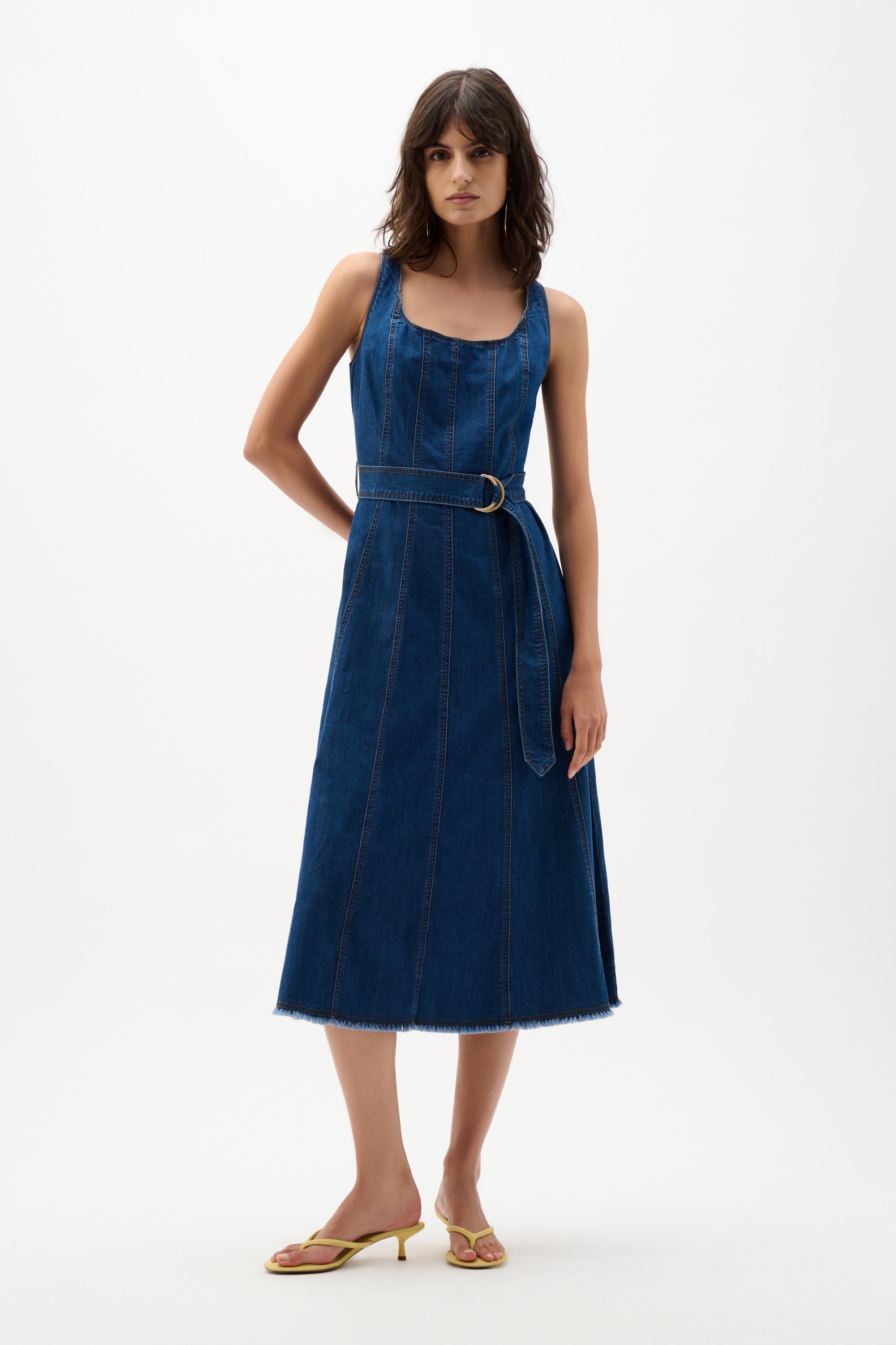 JOSEPH RIBKOFF DENIM DRESS 262901-3699 126