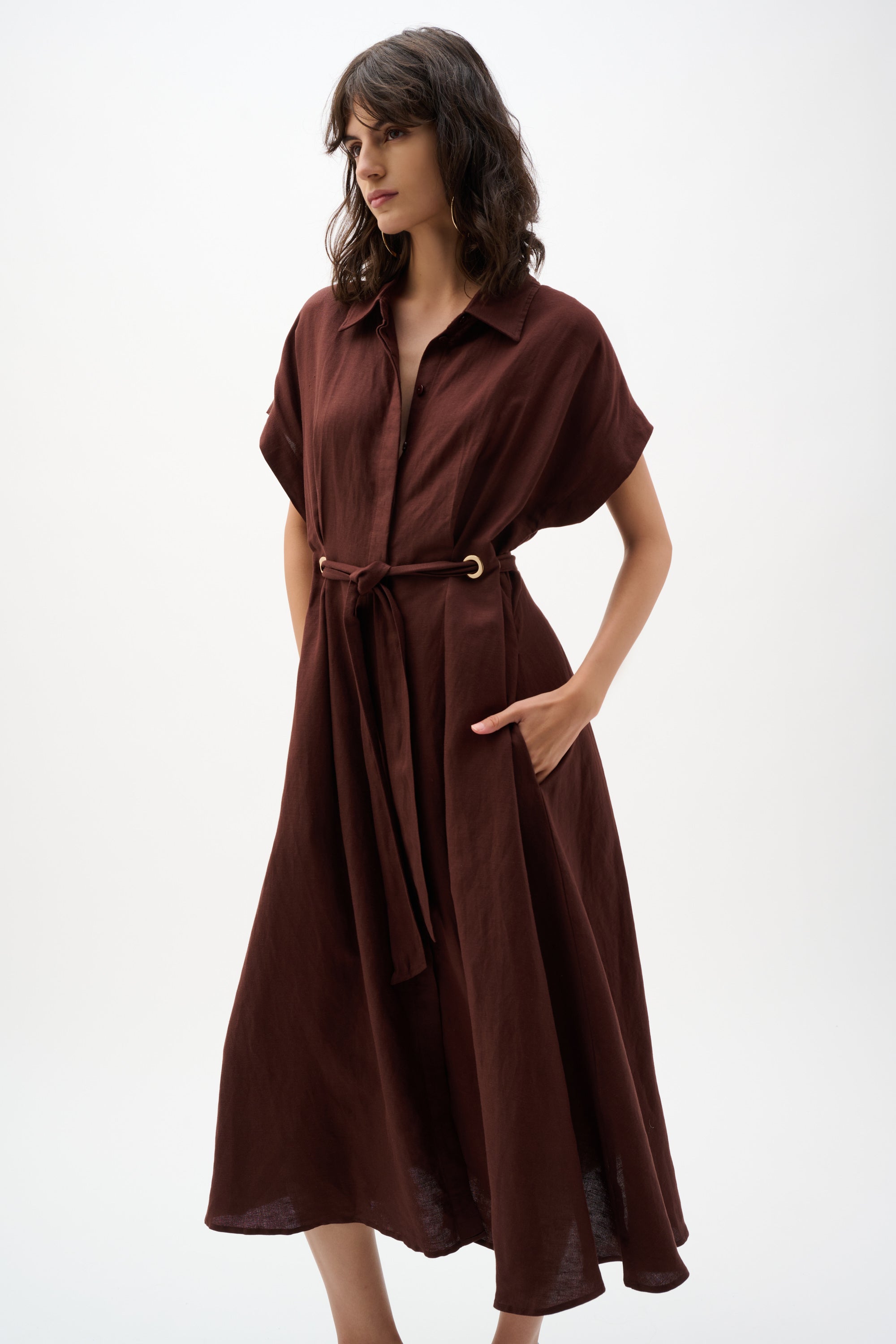 JOSEPH RIBKOFF DRESS MAHOGANY 262907-4525 126