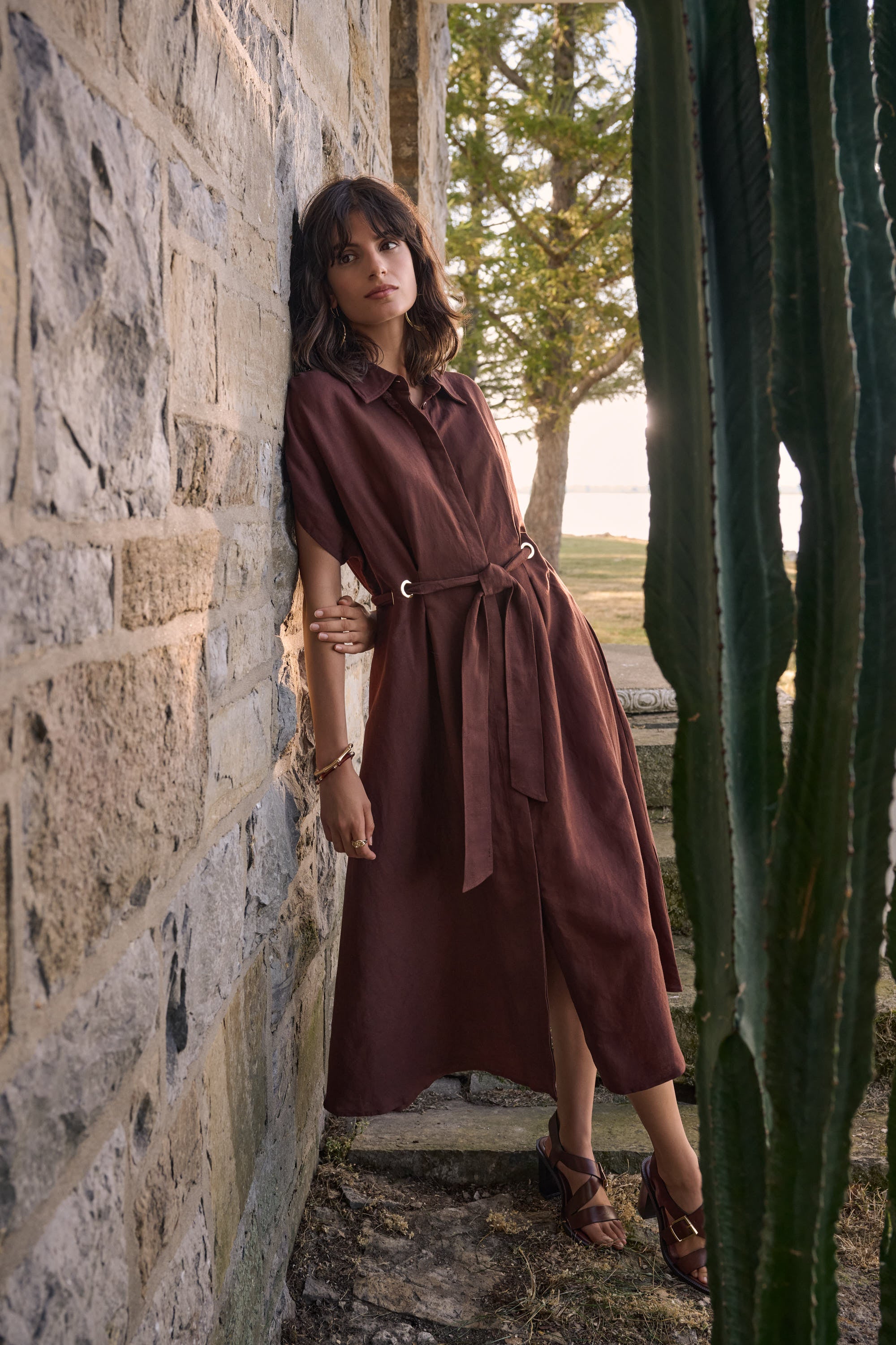 JOSEPH RIBKOFF DRESS MAHOGANY 262907-4525 126