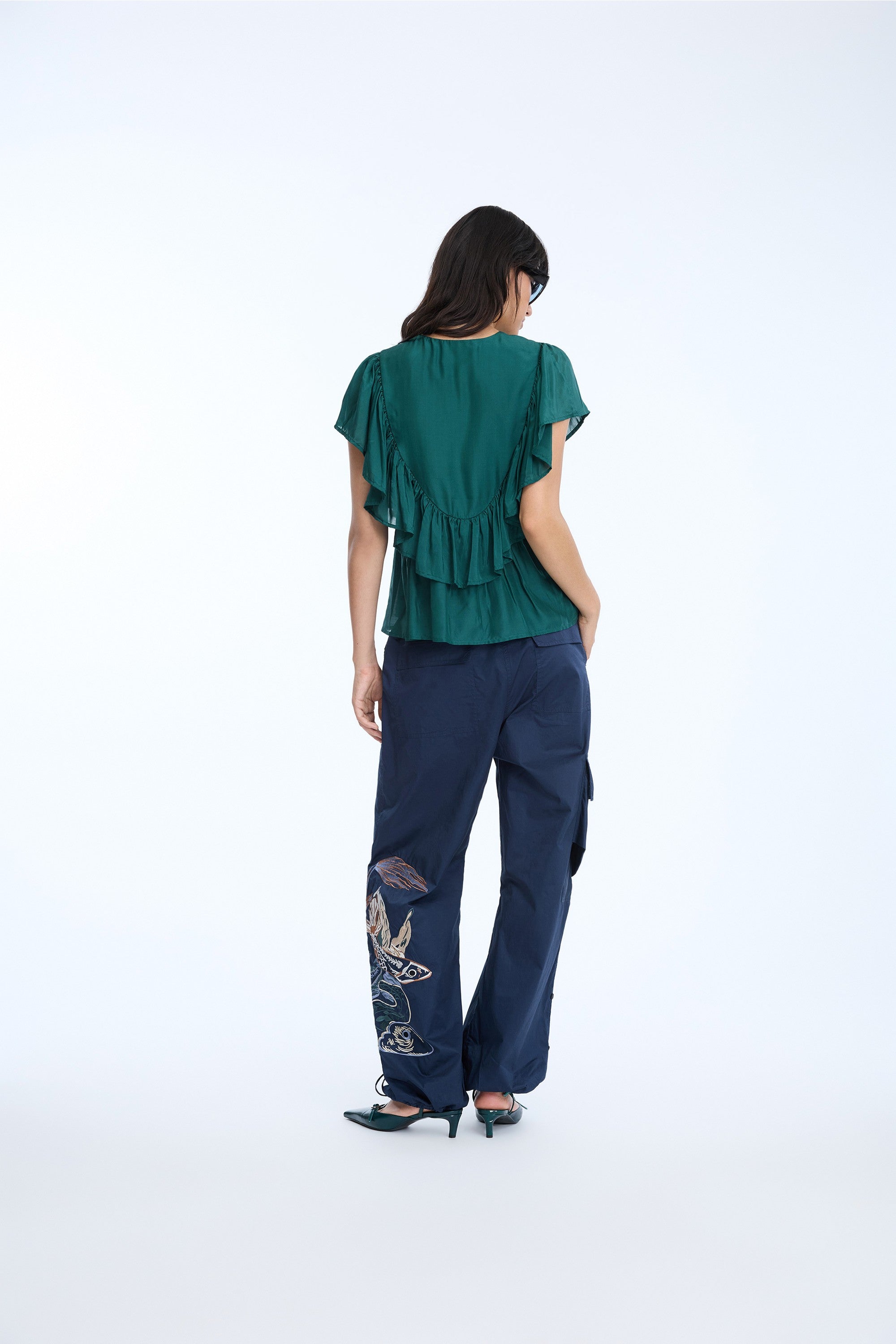 MUNTHE GREEN TERED STYLE TOP NULLE 226