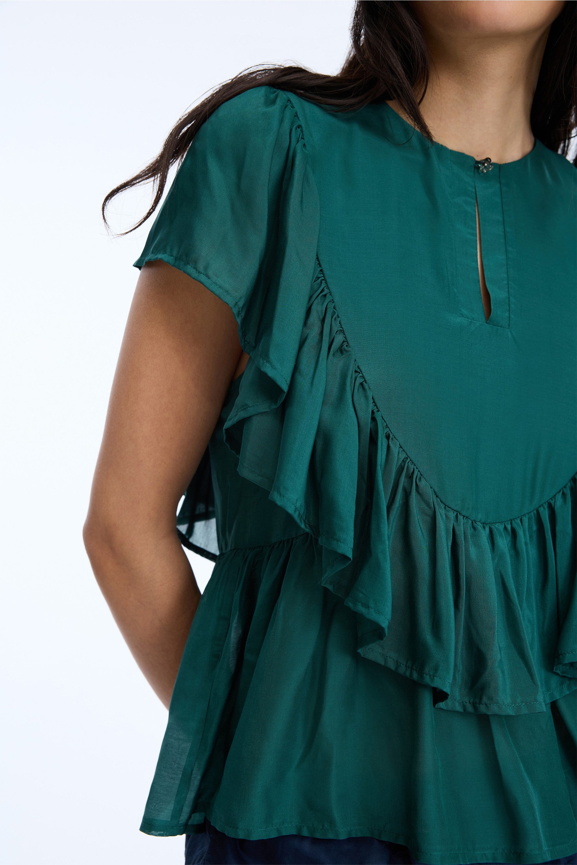 MUNTHE GREEN TERED STYLE TOP NULLE 226