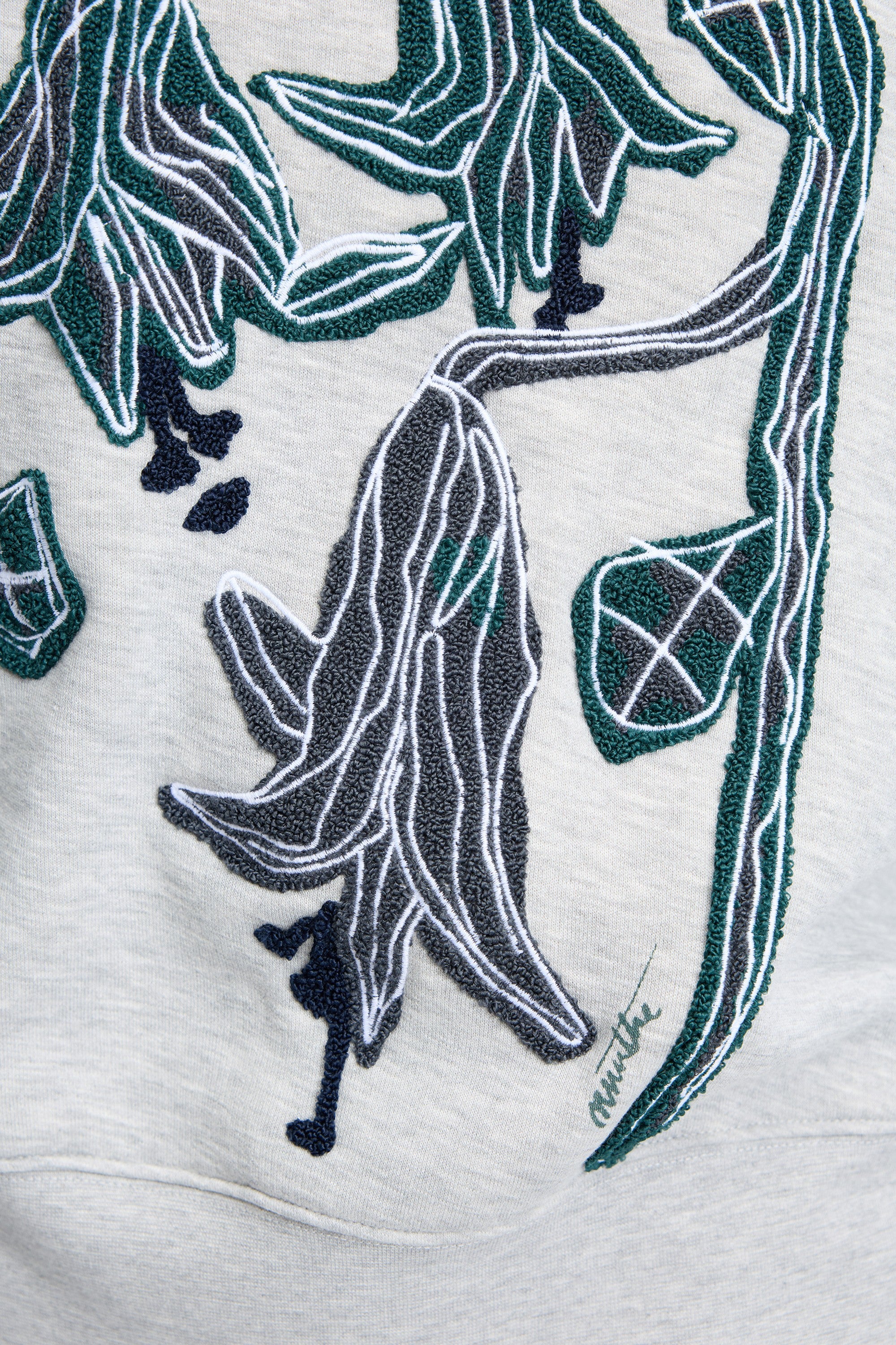MUNTHE GREEN SWEATSHIRT NAKOA 226
