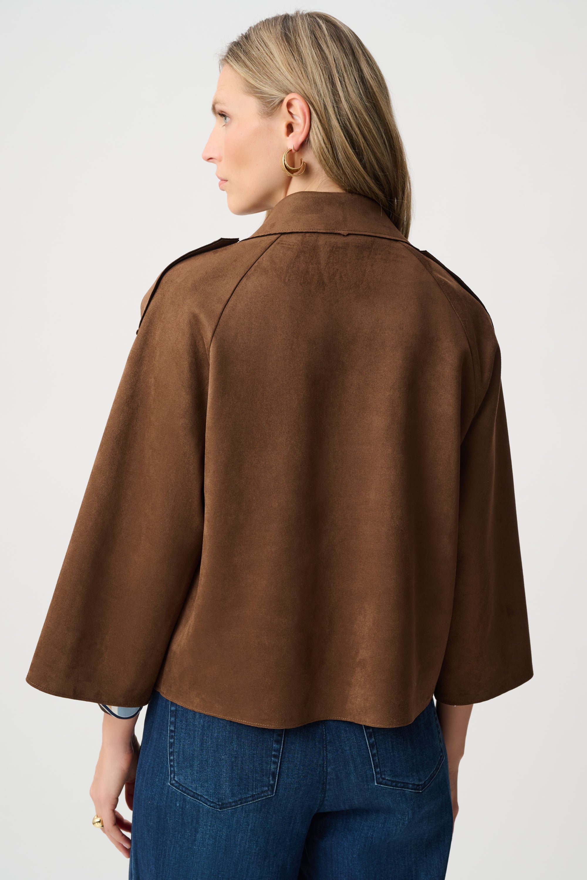 JOSEPH RIBKOFF BROWN JACKET 263000 15 226